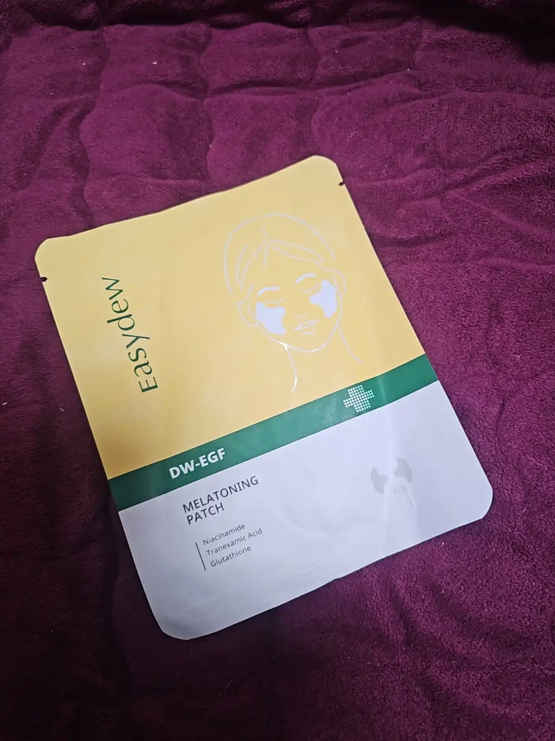 언니의파우치 리뷰 이미지 2 - [DW EGF 멜라토닝 패치]