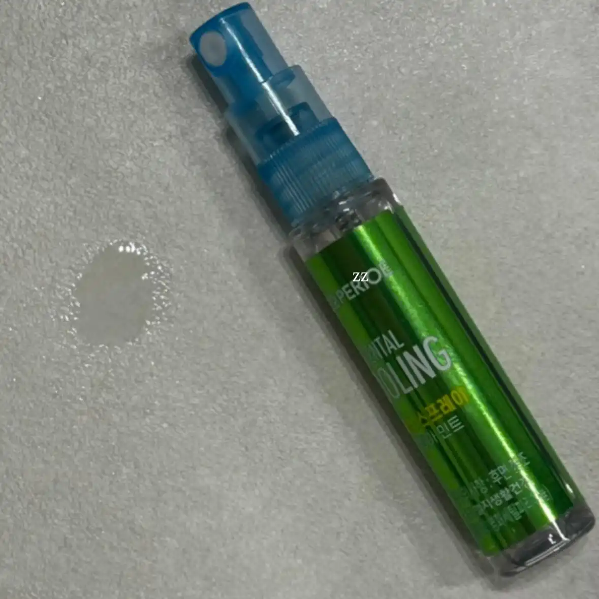 언니의파우치 리뷰 이미지 2 - [덴탈쿨링 마우스 스프레이 스피아민트]