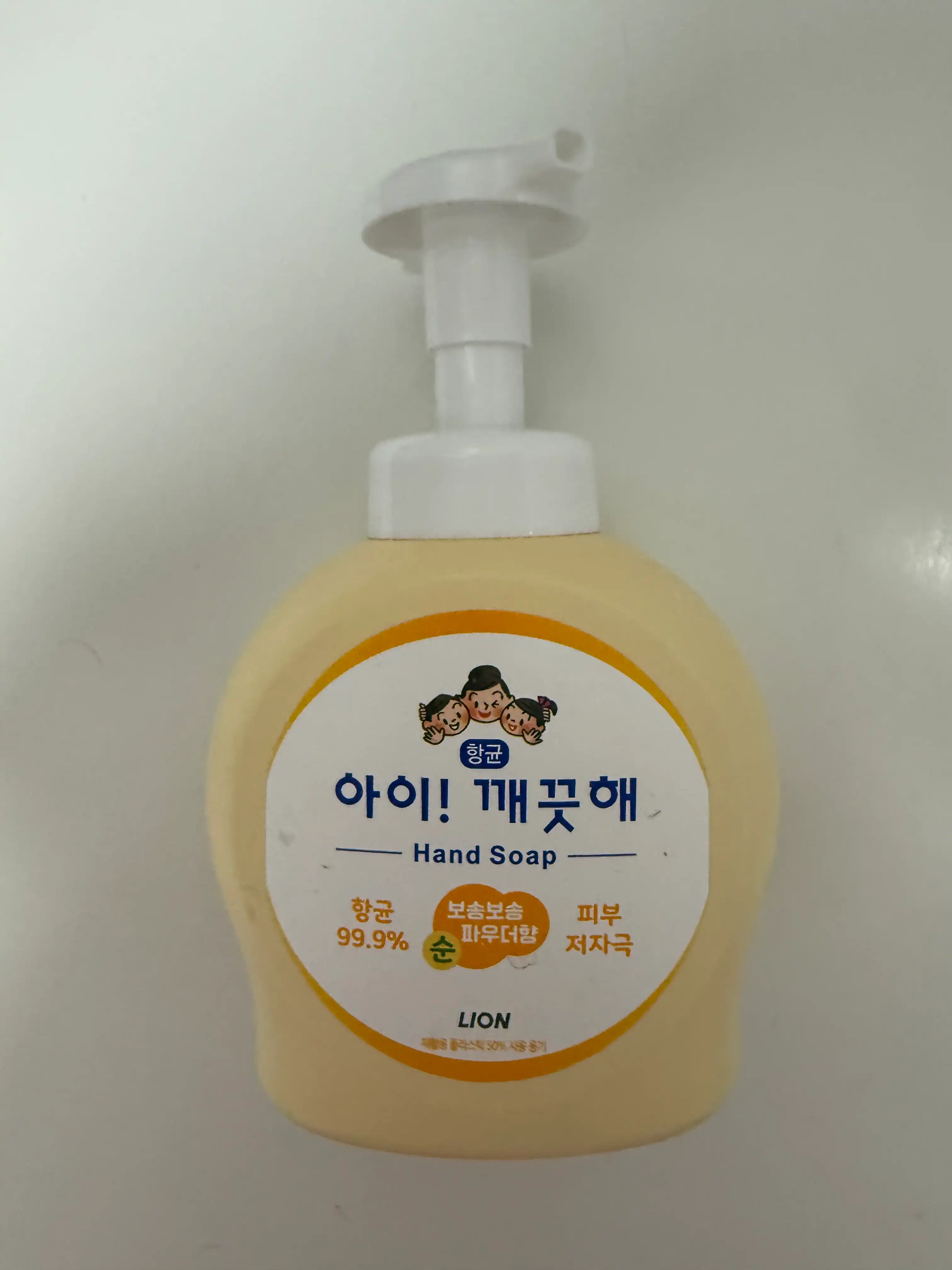 언니의파우치 리뷰 이미지 - [아이깨끗해 항균 폼 핸드솝 [파우더향]]