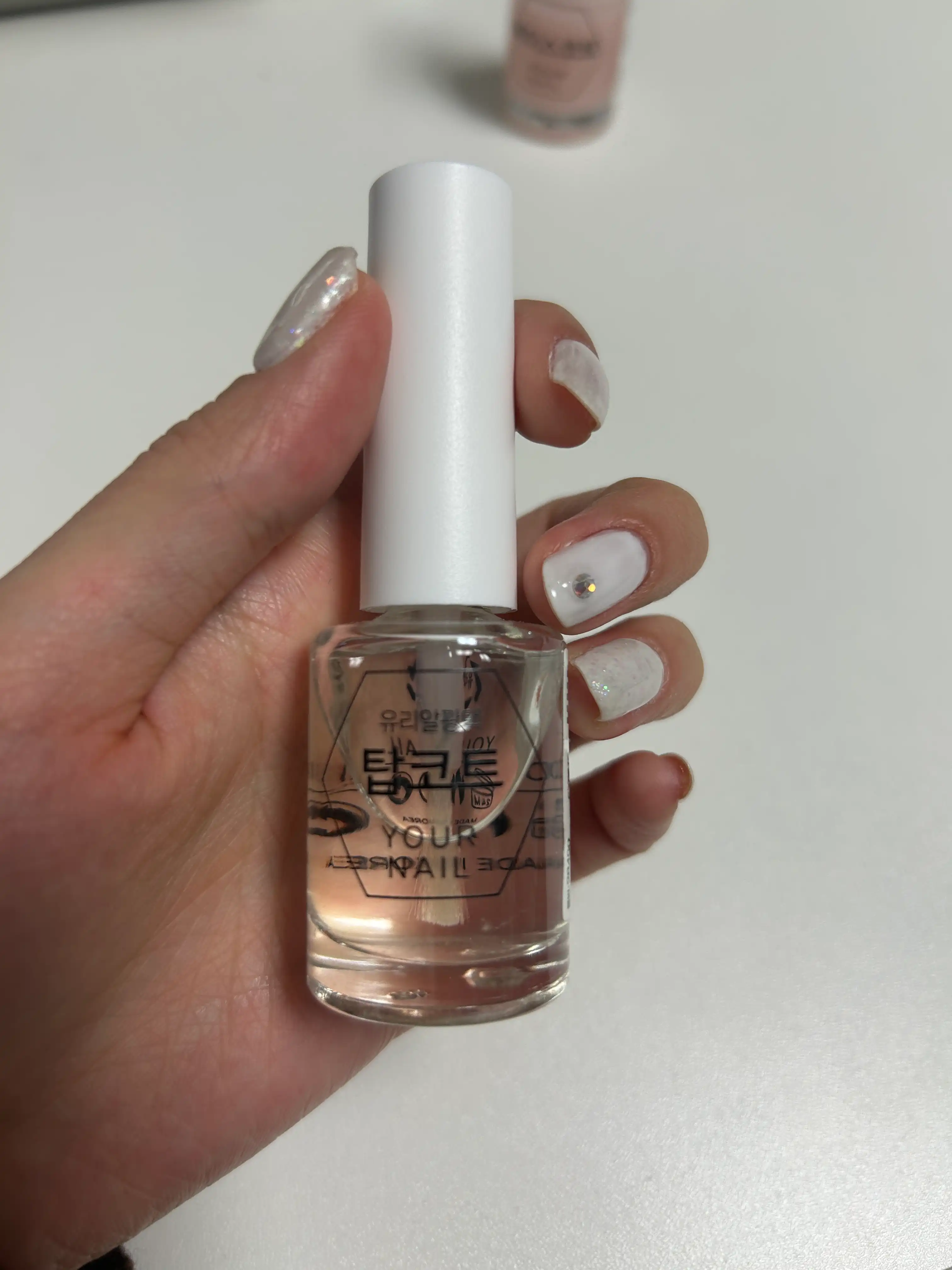 언니의파우치 리뷰 이미지 - [유리알광택 탑코트]