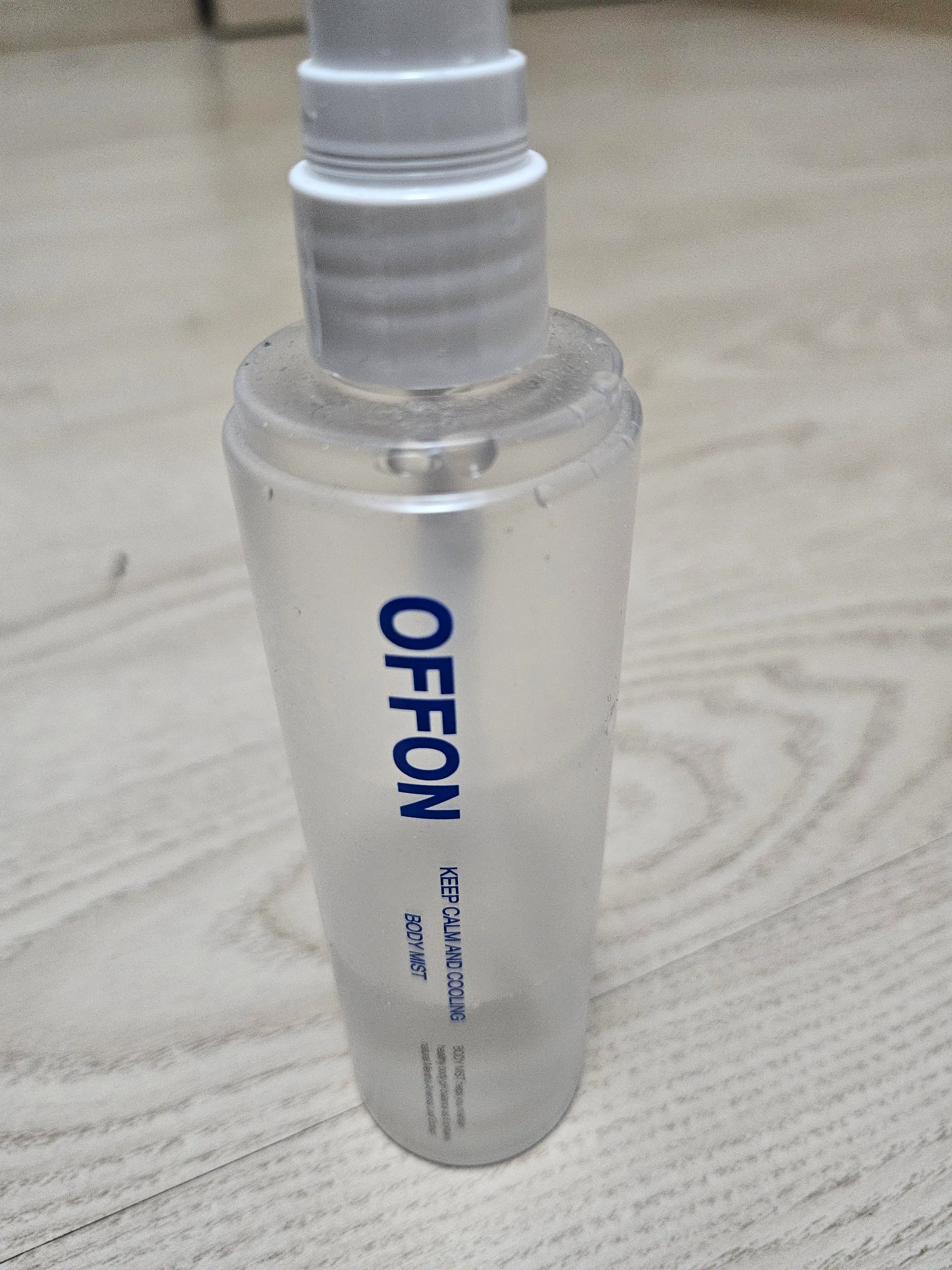 언니의파우치 리뷰 이미지 2 - [킵 캄 앤드 쿨링 바디 미스트]