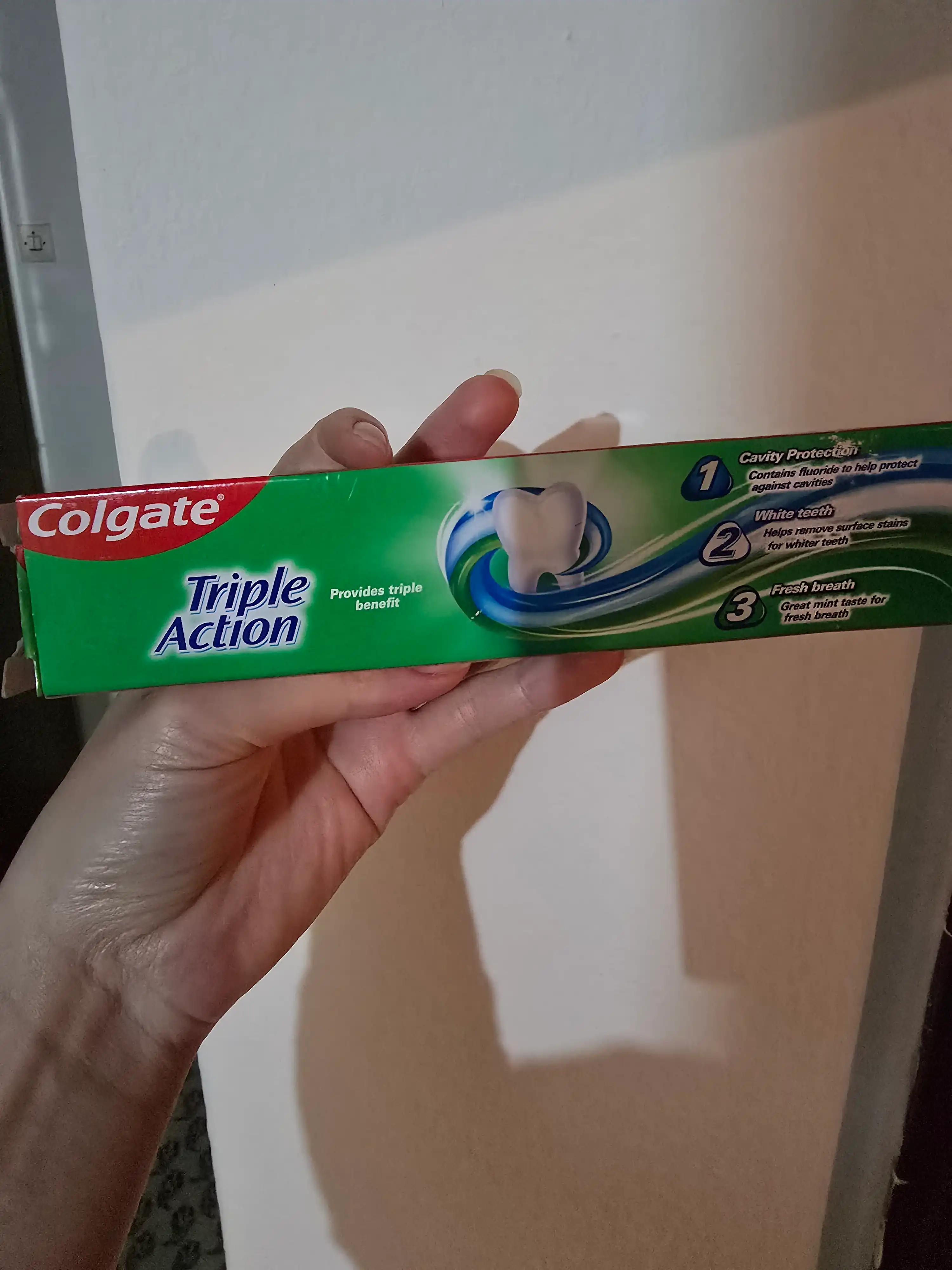 언니의파우치 리뷰 이미지 2 - [맥시멈 캐비티 프로텍션 치약 그레이트 레귤러]