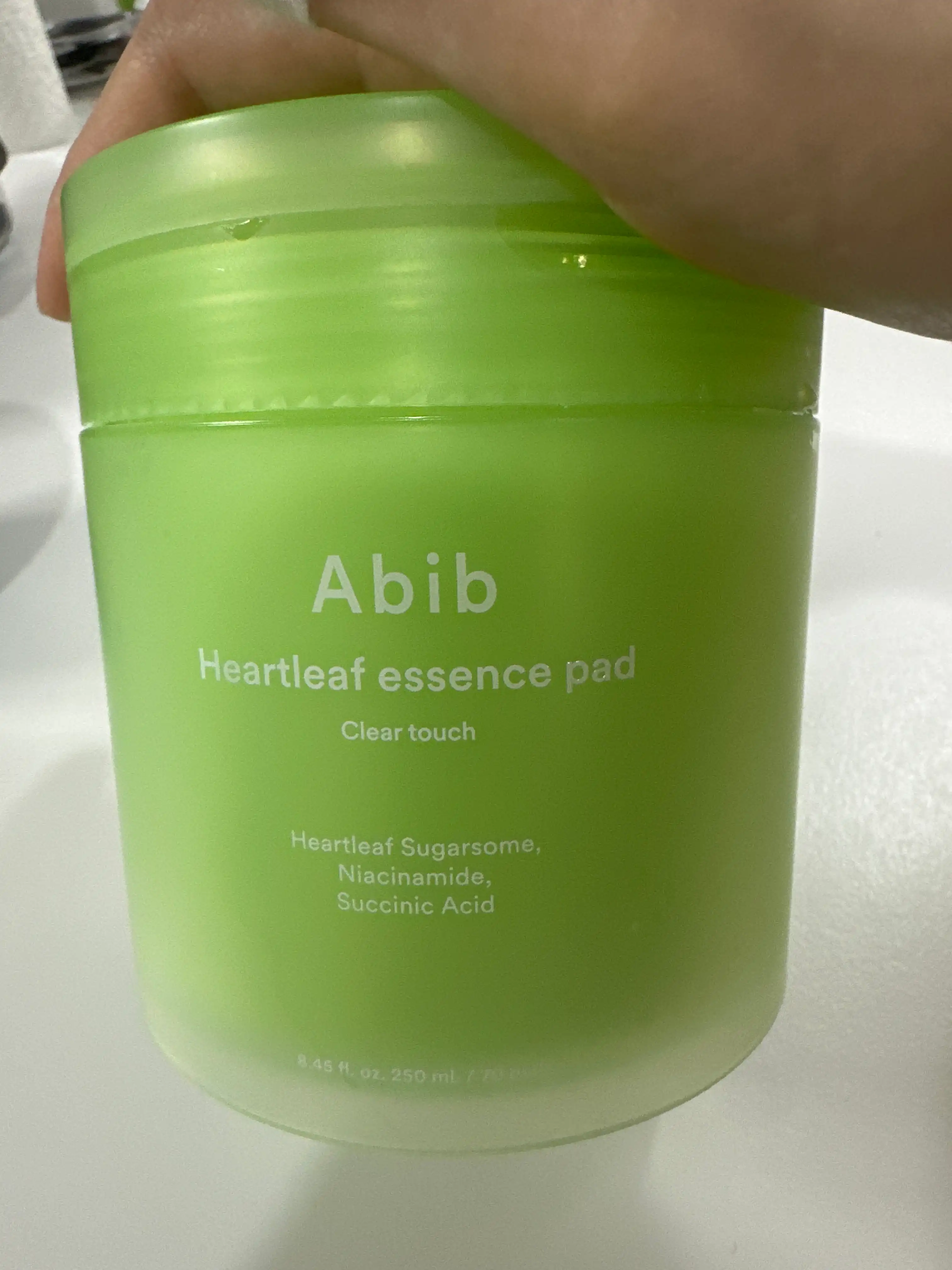 언니의파우치 리뷰 이미지 2 - [어성초 흔적 에센스 패드 클리어터치]