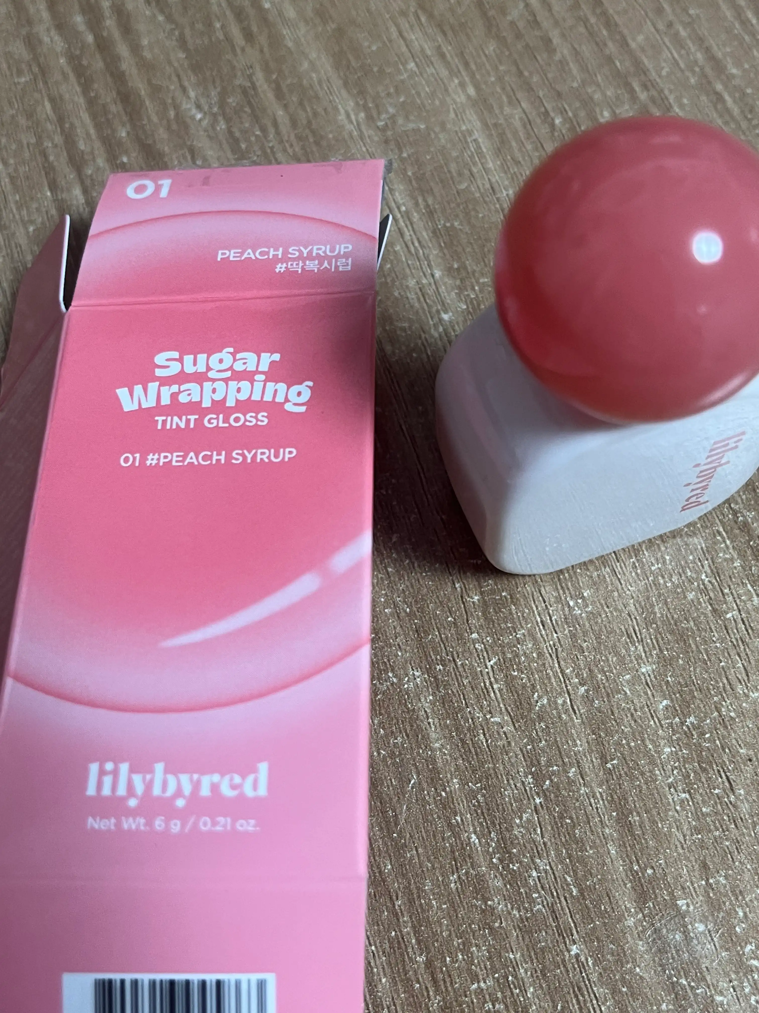 언니의파우치 리뷰 이미지 - [(릴리스카우트 컬렉션) 슈가 랩핑 틴트 글로스]