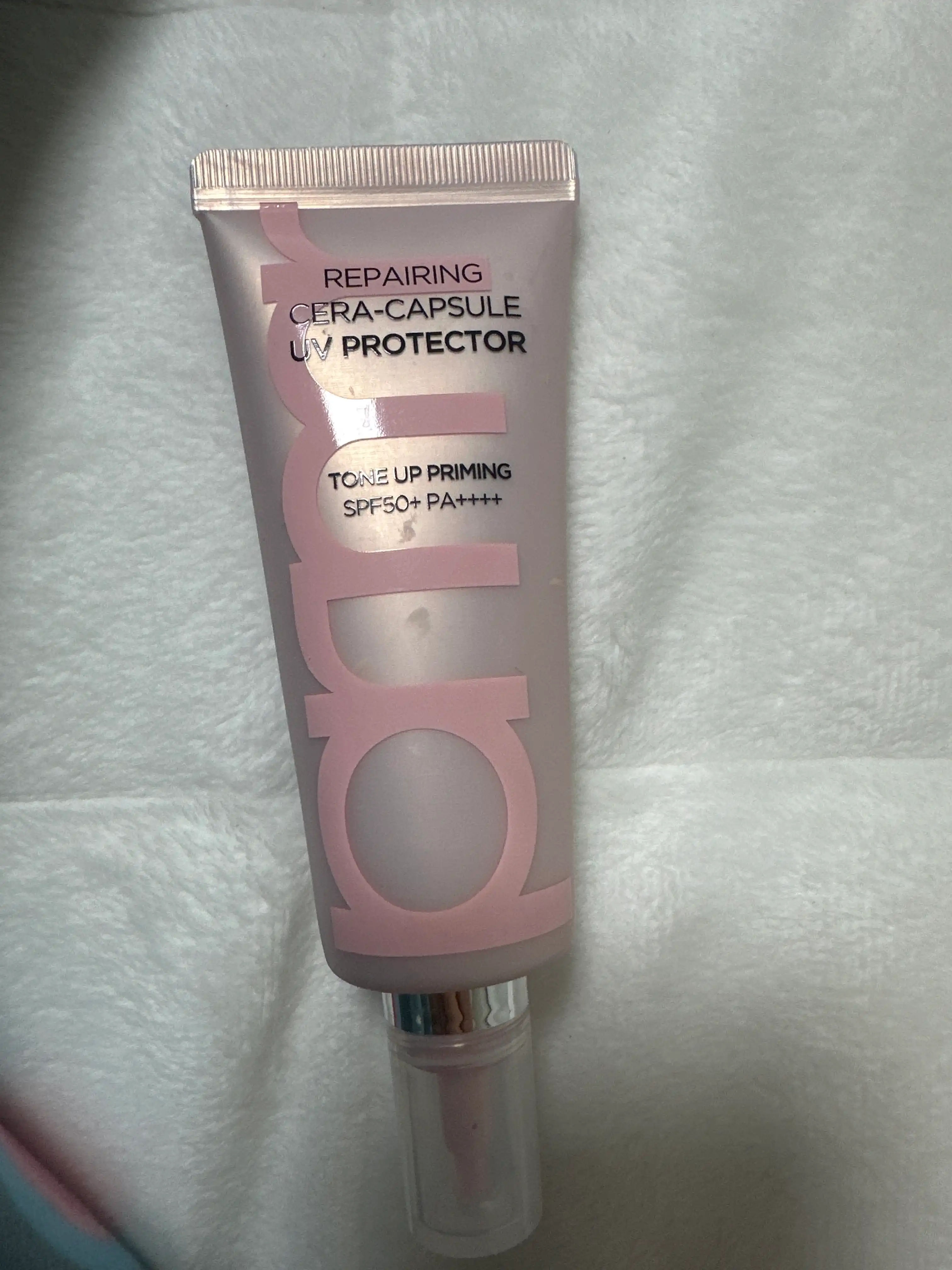 언니의파우치 리뷰 이미지 - [리페어링 세라캡슐 UV 프로텍터 톤업 프라이밍]