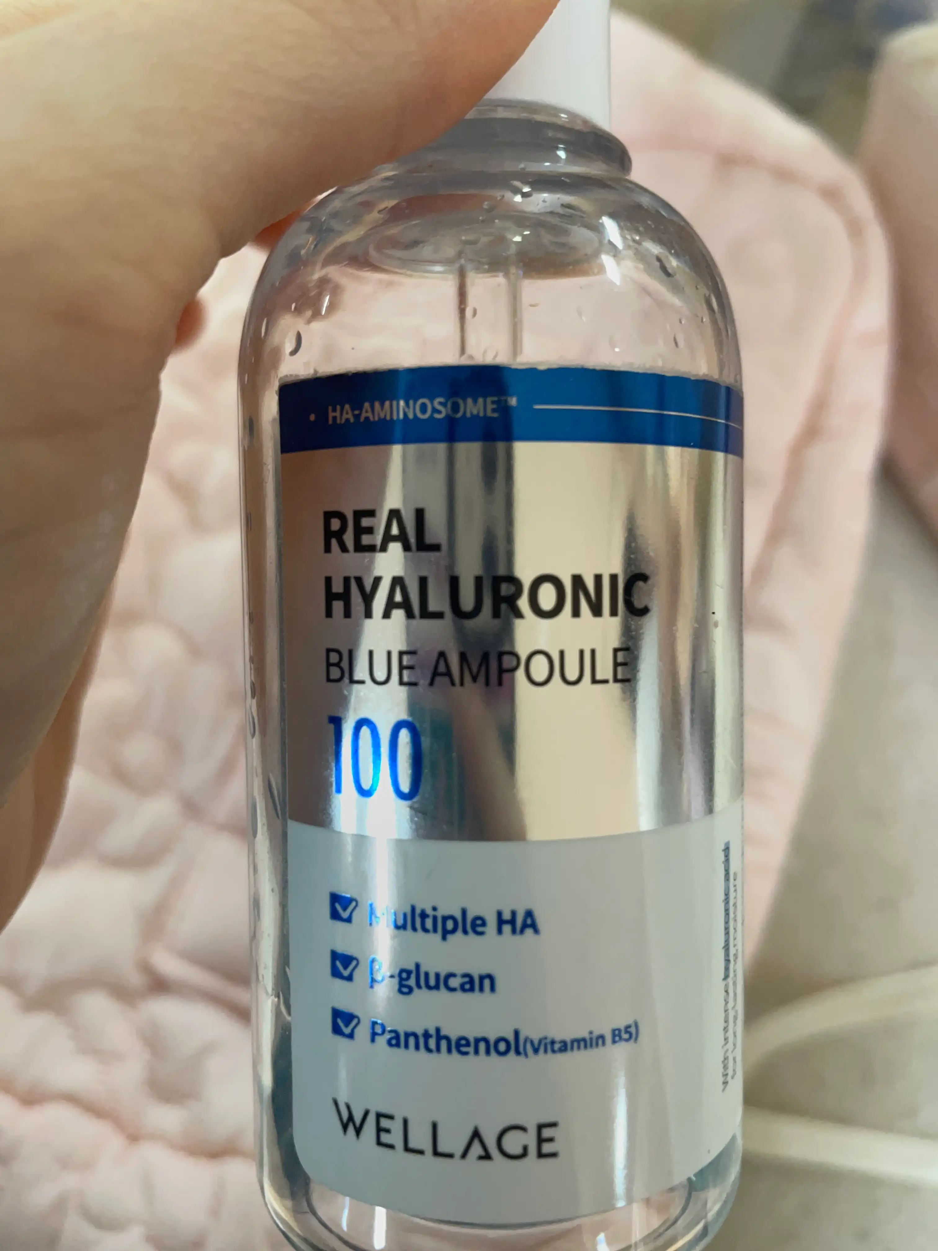 언니의파우치 리뷰 이미지 - [리얼 히알루로닉 블루 100 앰플]