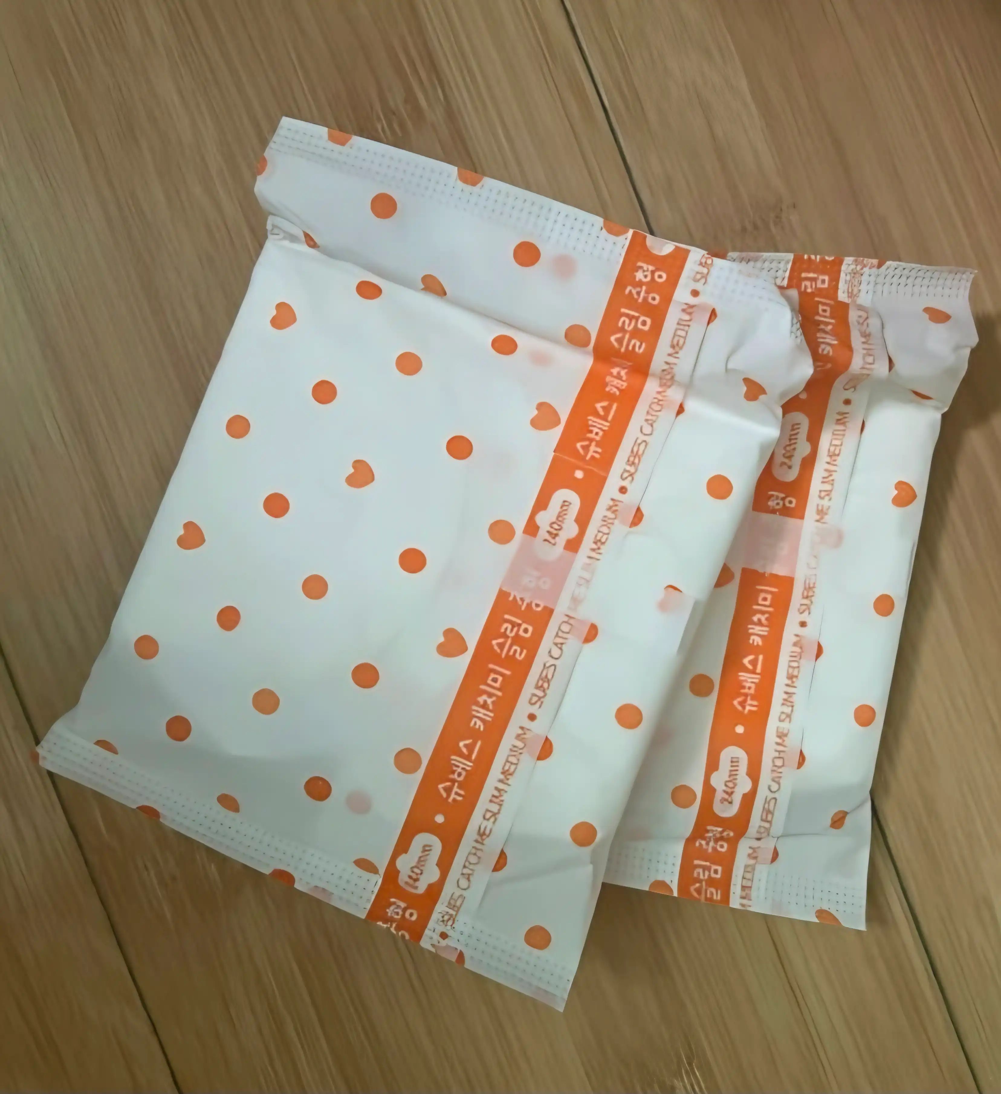 언니의파우치 리뷰 이미지 2 - [생리대 캐치미 슬림 중형]