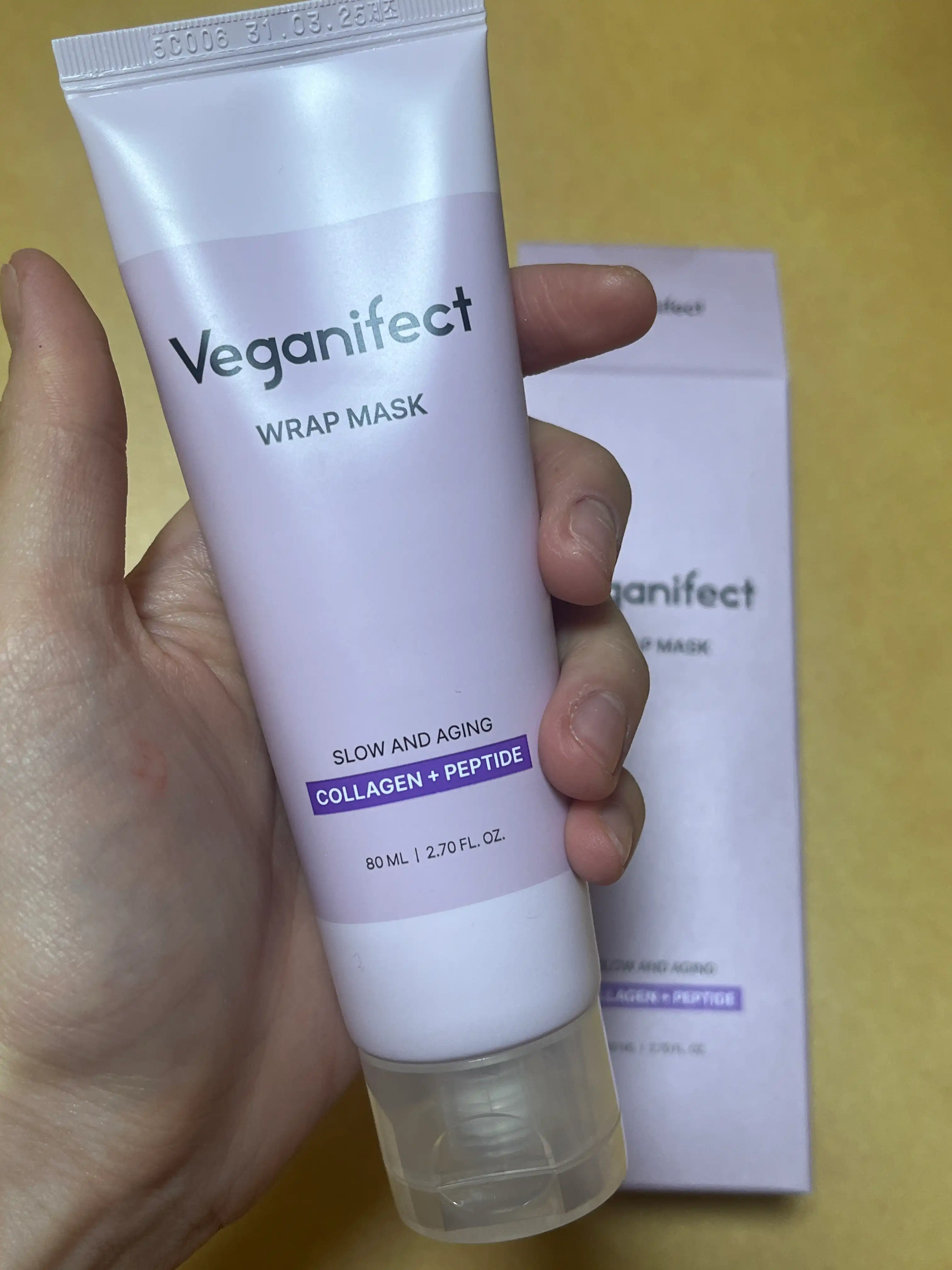 언니의파우치 리뷰 이미지 3 - [슬로우 앤 에이징 콜라겐 물광 랩 마스크]