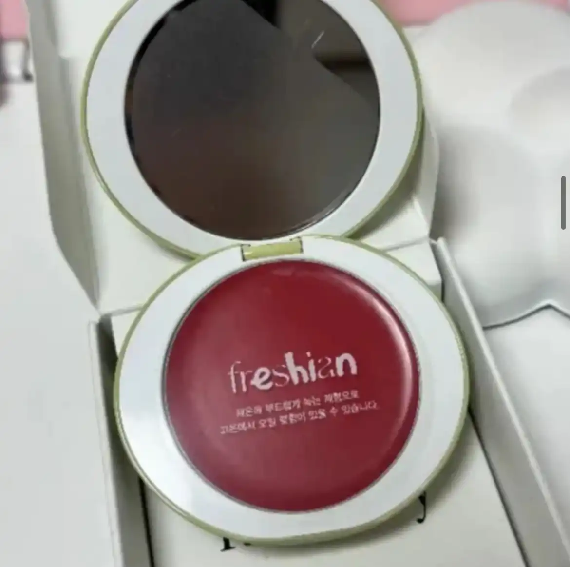 언니의파우치 리뷰 이미지 - [에그라이크 크림 블러쉬]