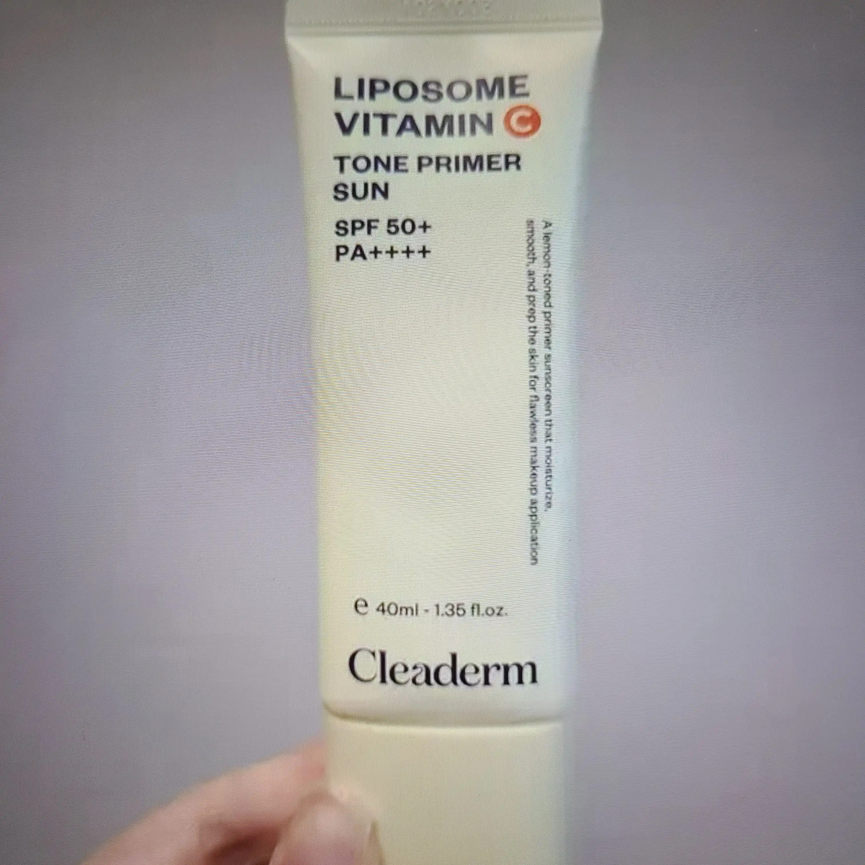 언니의파우치 리뷰 이미지 - [리포좀 비타민C 톤 프라이머 선]