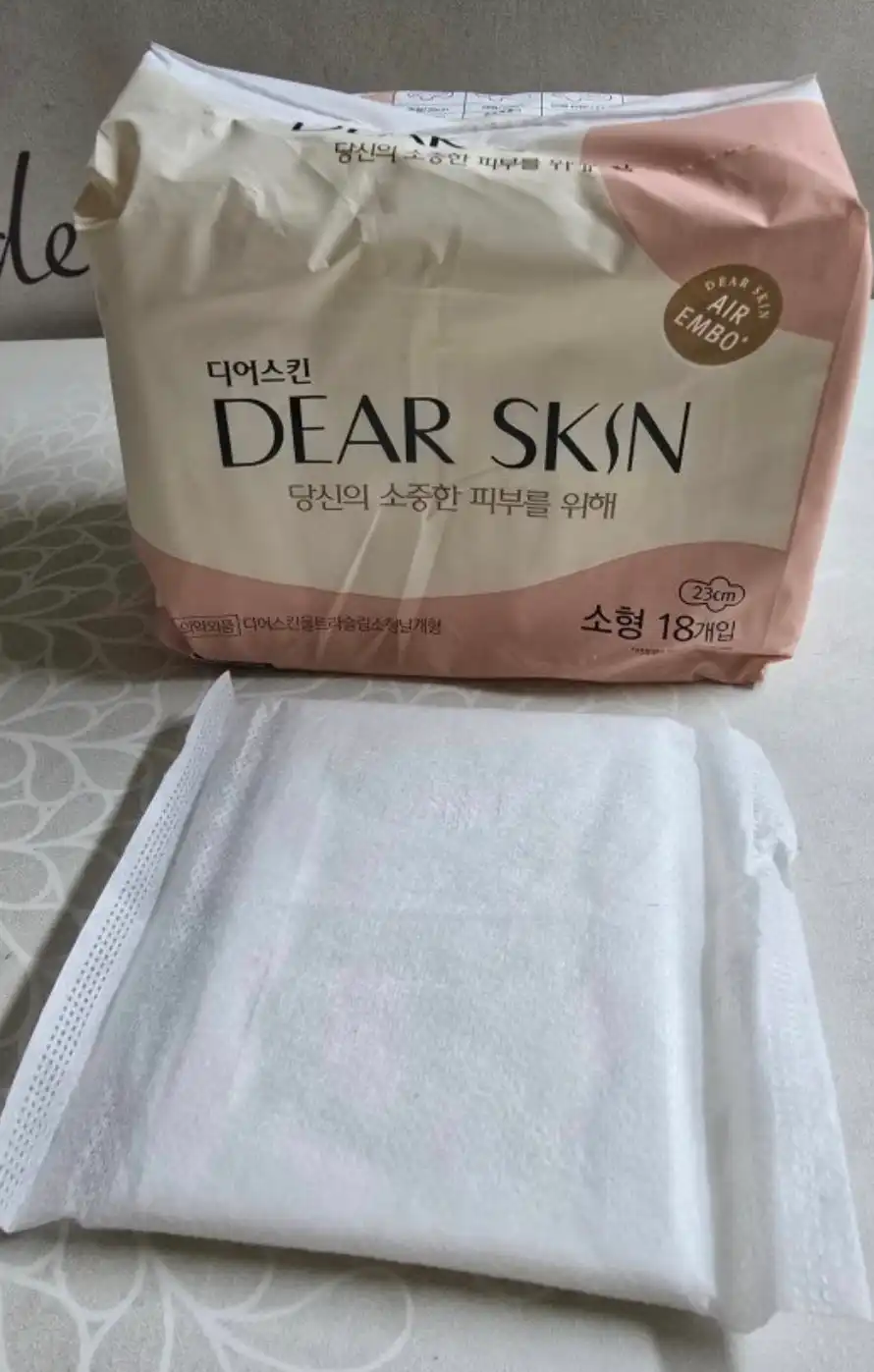 언니의파우치 리뷰 이미지 2 - [에어엠보 생리대 [소형]]