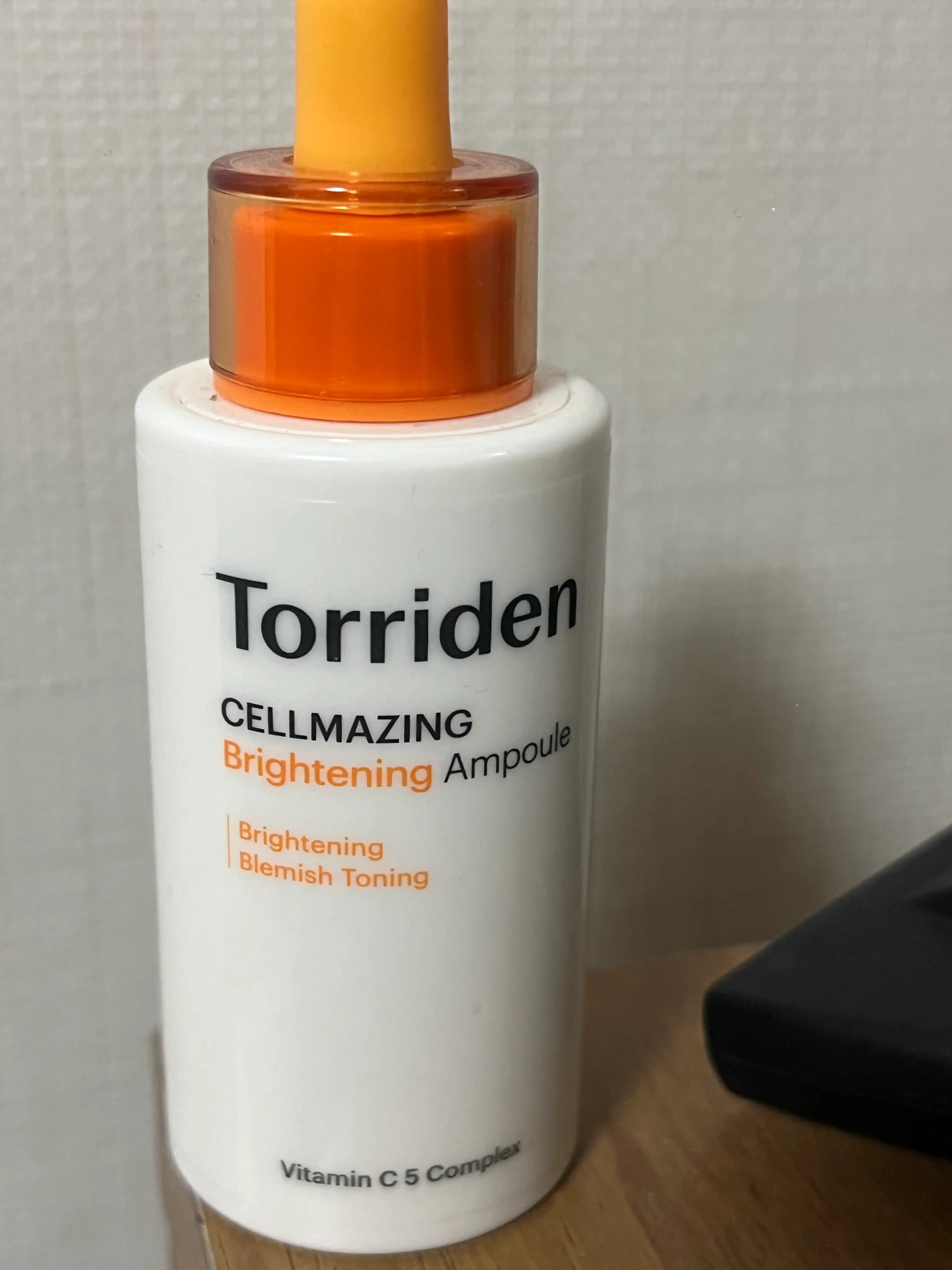 선택된 언니의파우치 리뷰 이미지 - [셀메이징 비타C 브라이트닝 앰플]