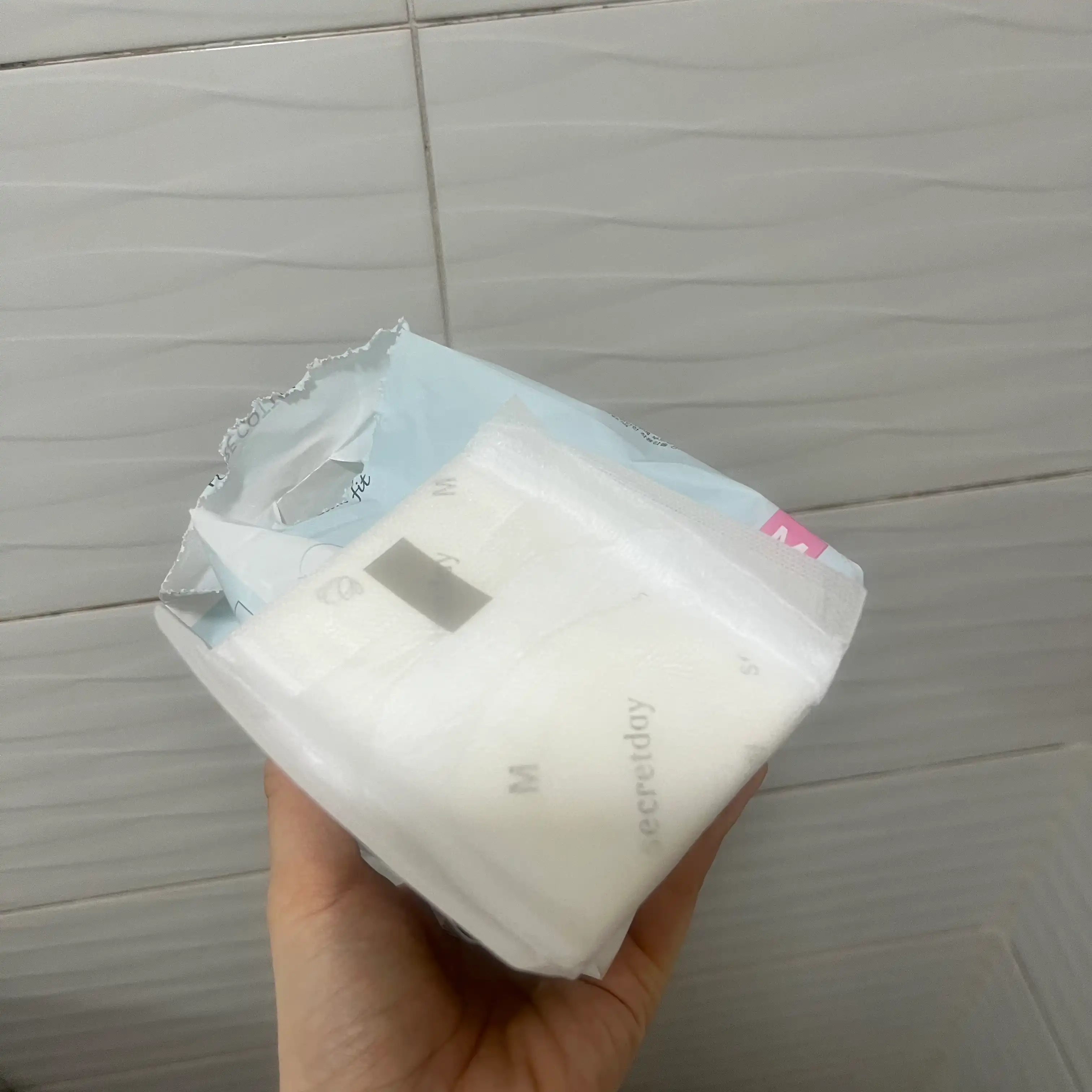 언니의파우치 리뷰 이미지 3 - [순한코튼 슬림핏 중형]