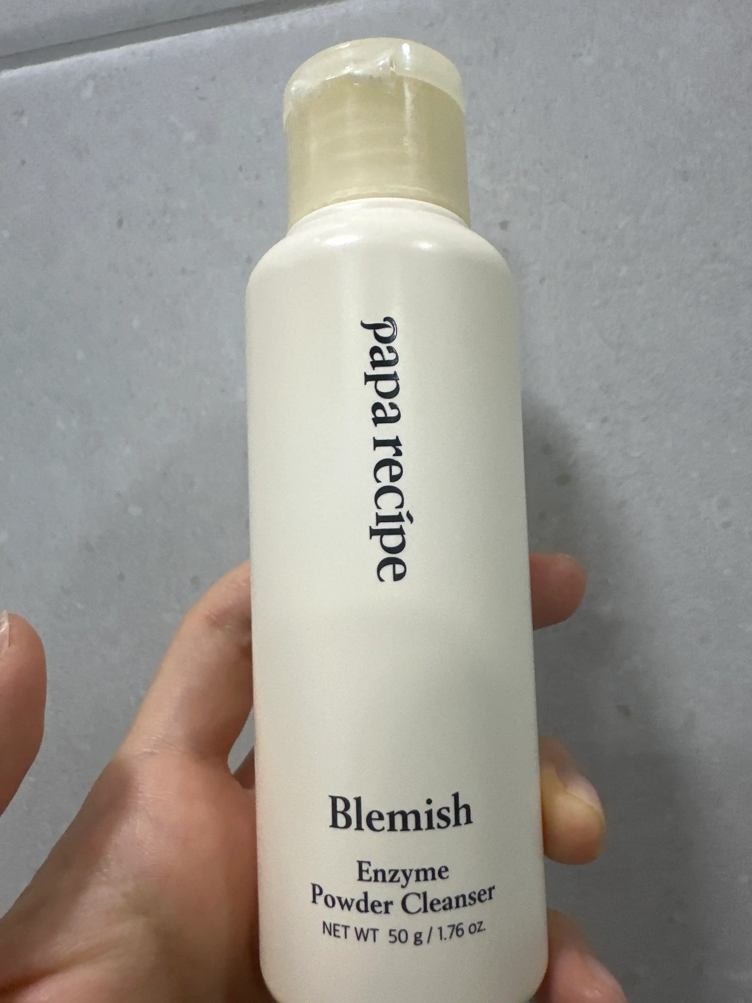 언니의파우치 리뷰 이미지 - [블레미쉬 효소 파우더 클렌저]
