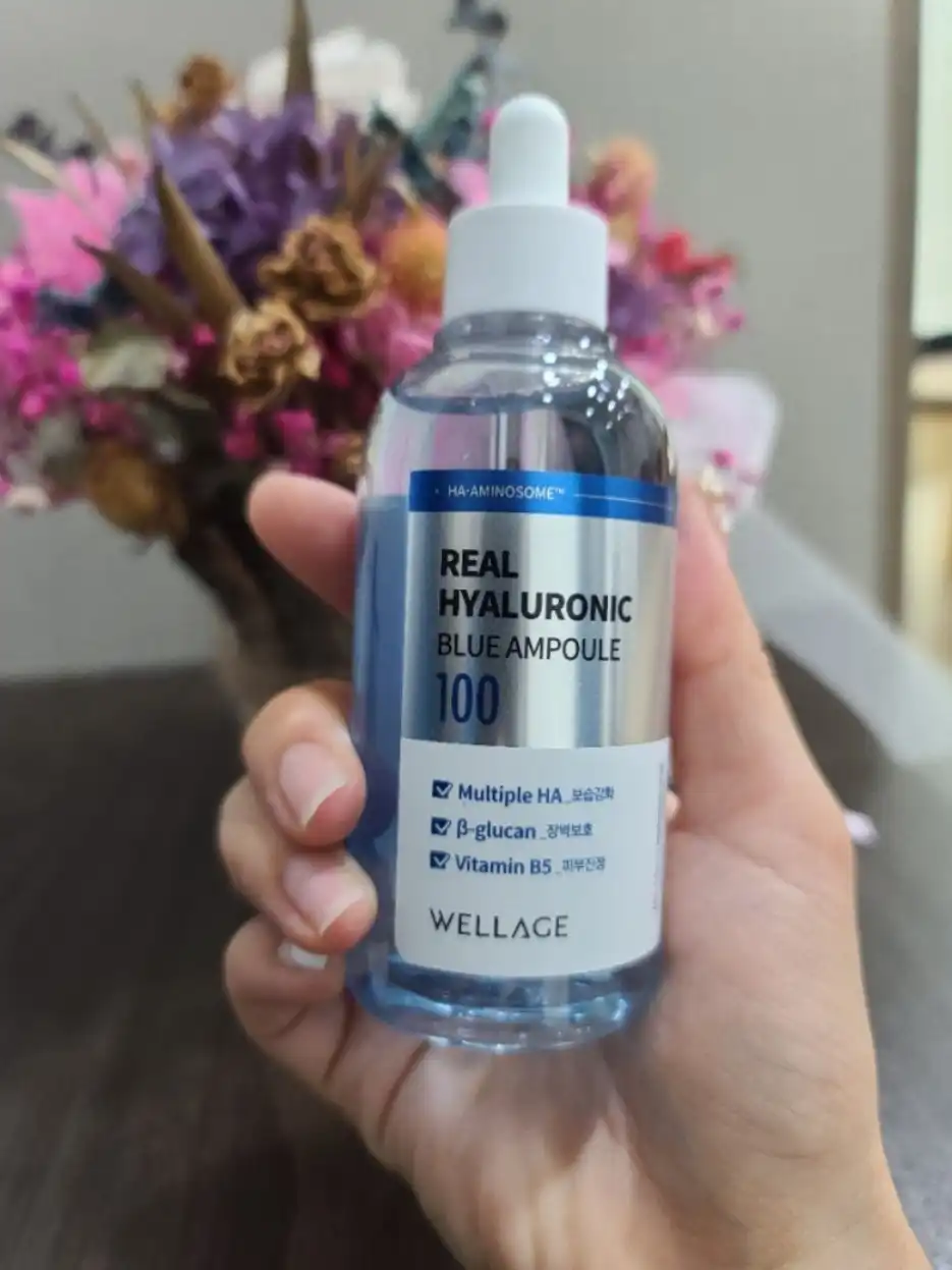 언니의파우치 리뷰 이미지 2 - [리얼 히알루로닉 블루 100 앰플]