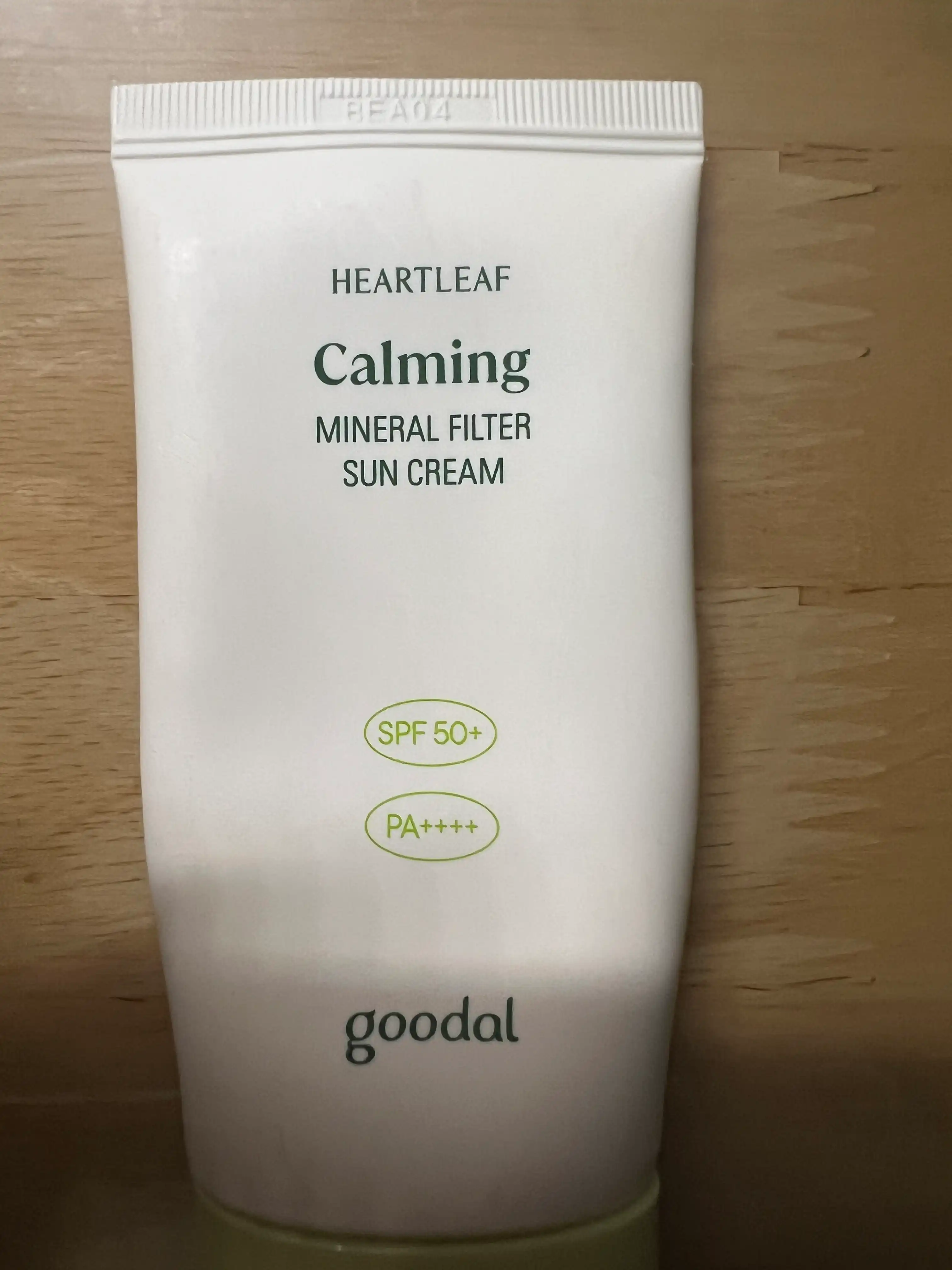 언니의파우치 리뷰 이미지 - [맑은 어성초 진정 무기자차 선크림]