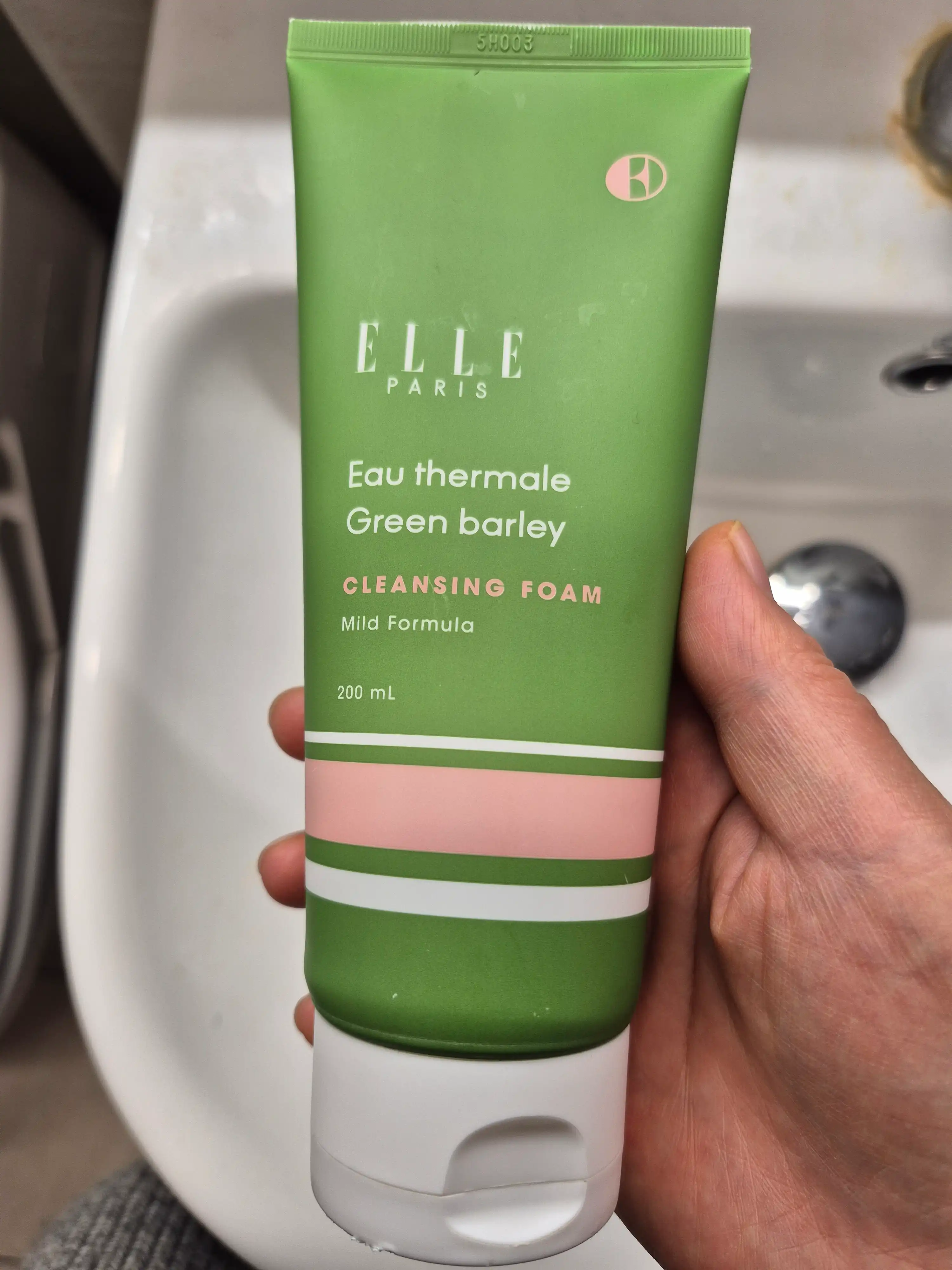 언니의파우치 리뷰 이미지 - [오떼르말 그린베일리 클렌징폼]