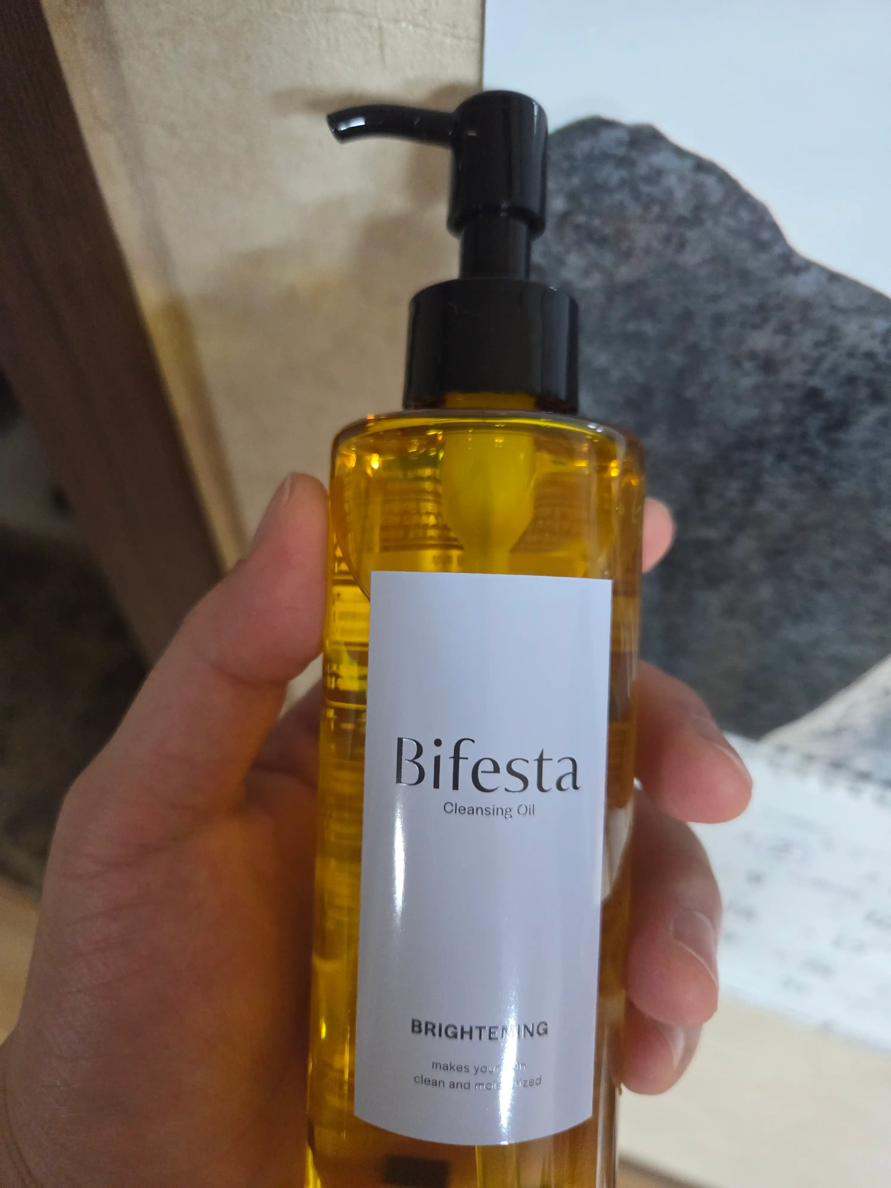 언니의파우치 리뷰 이미지 - [클렌징오일 브라이트닝]