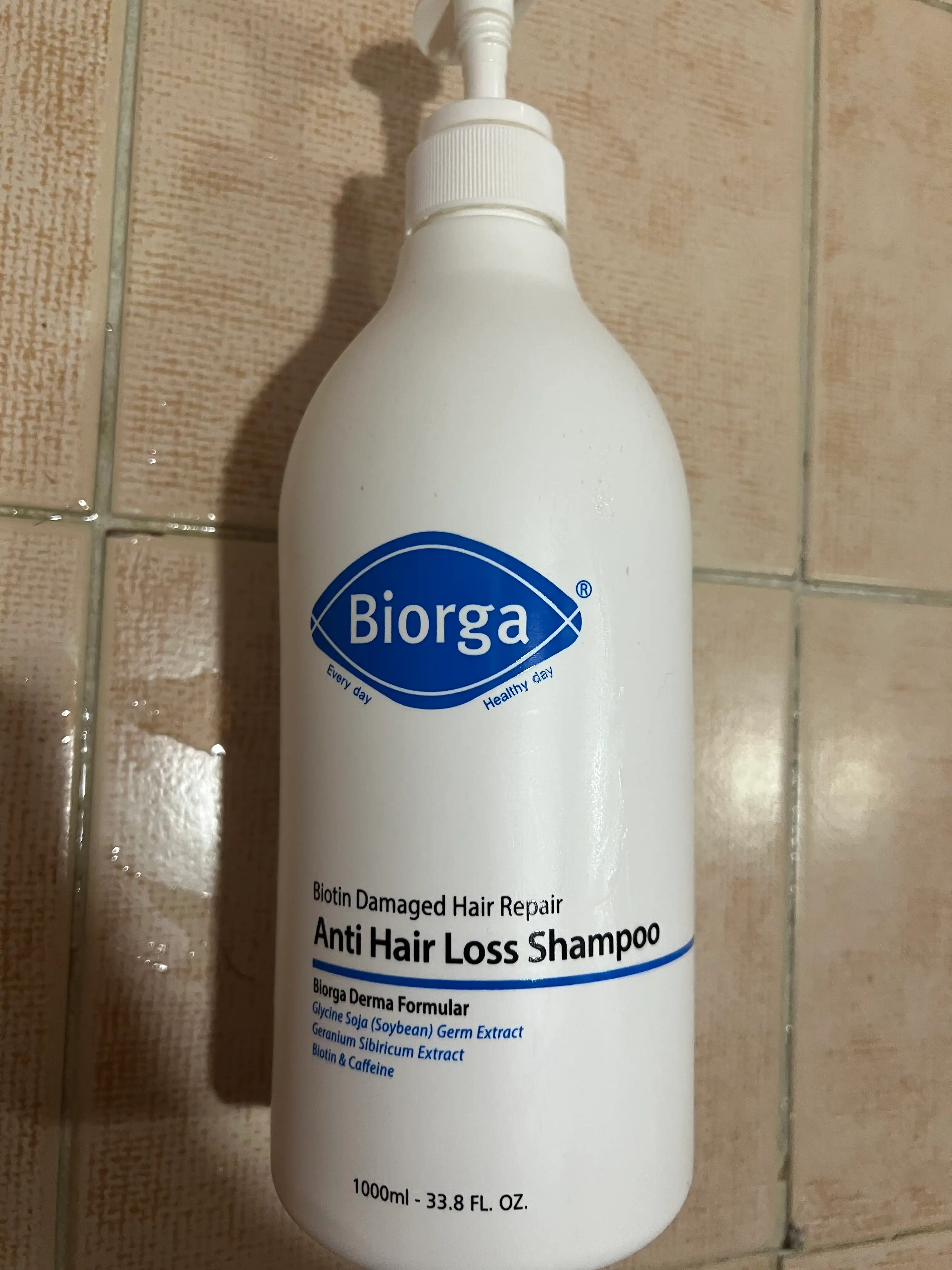 언니의파우치 리뷰 이미지 - [바이오틴 손상모발개선 탈모완화 샴푸]