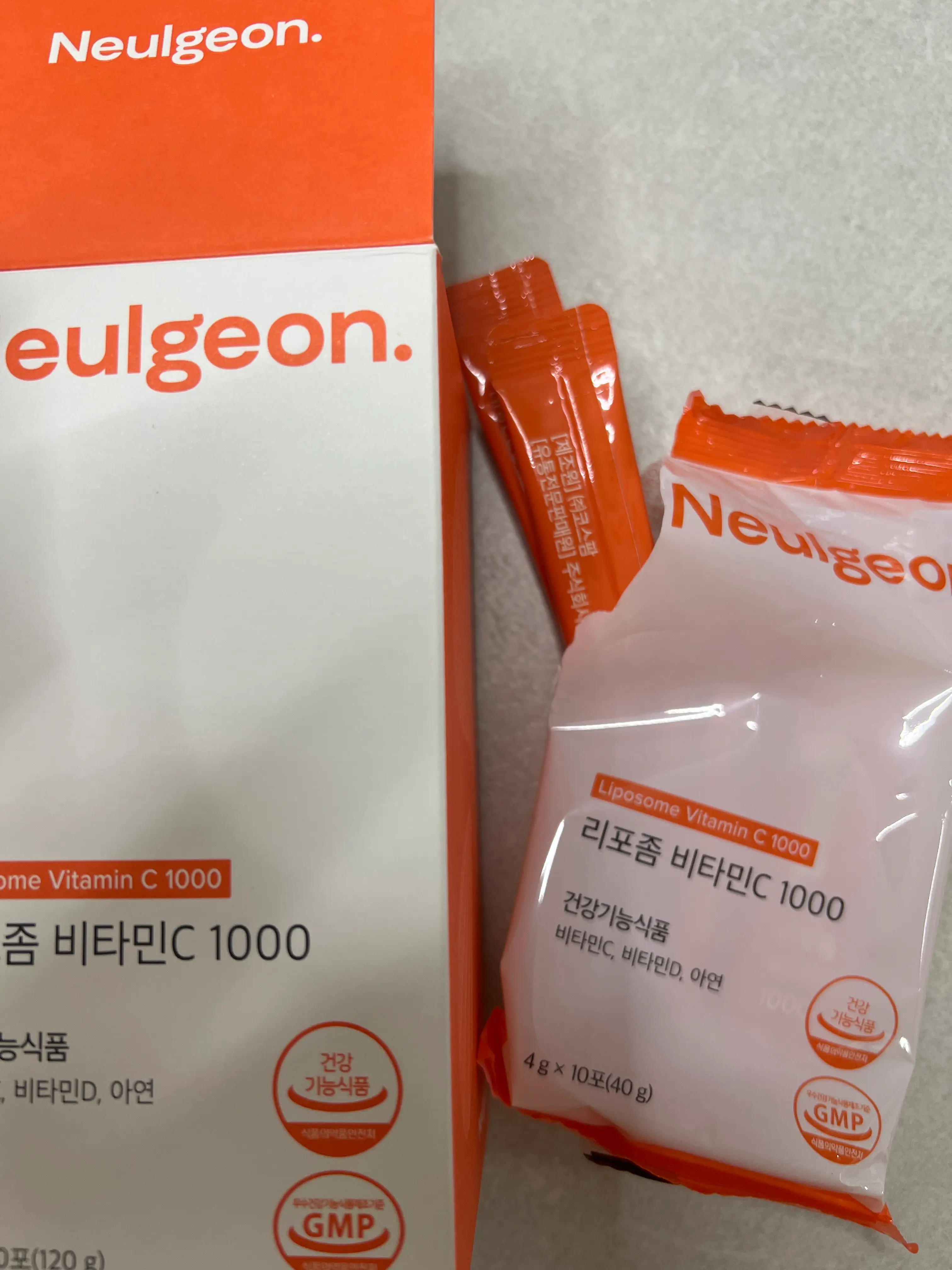 선택된 언니의파우치 리뷰 이미지 - [늘건 리포좀 비타민C 1000]