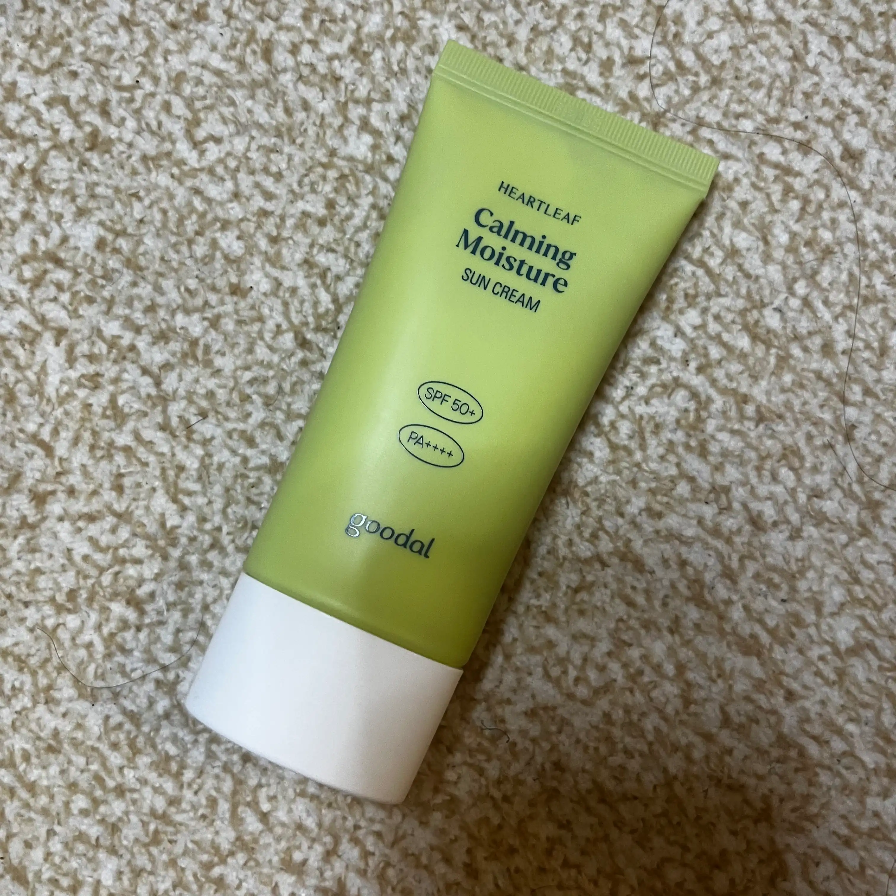 언니의파우치 리뷰 이미지 2 - [맑은 어성초 진정 수분 선크림]