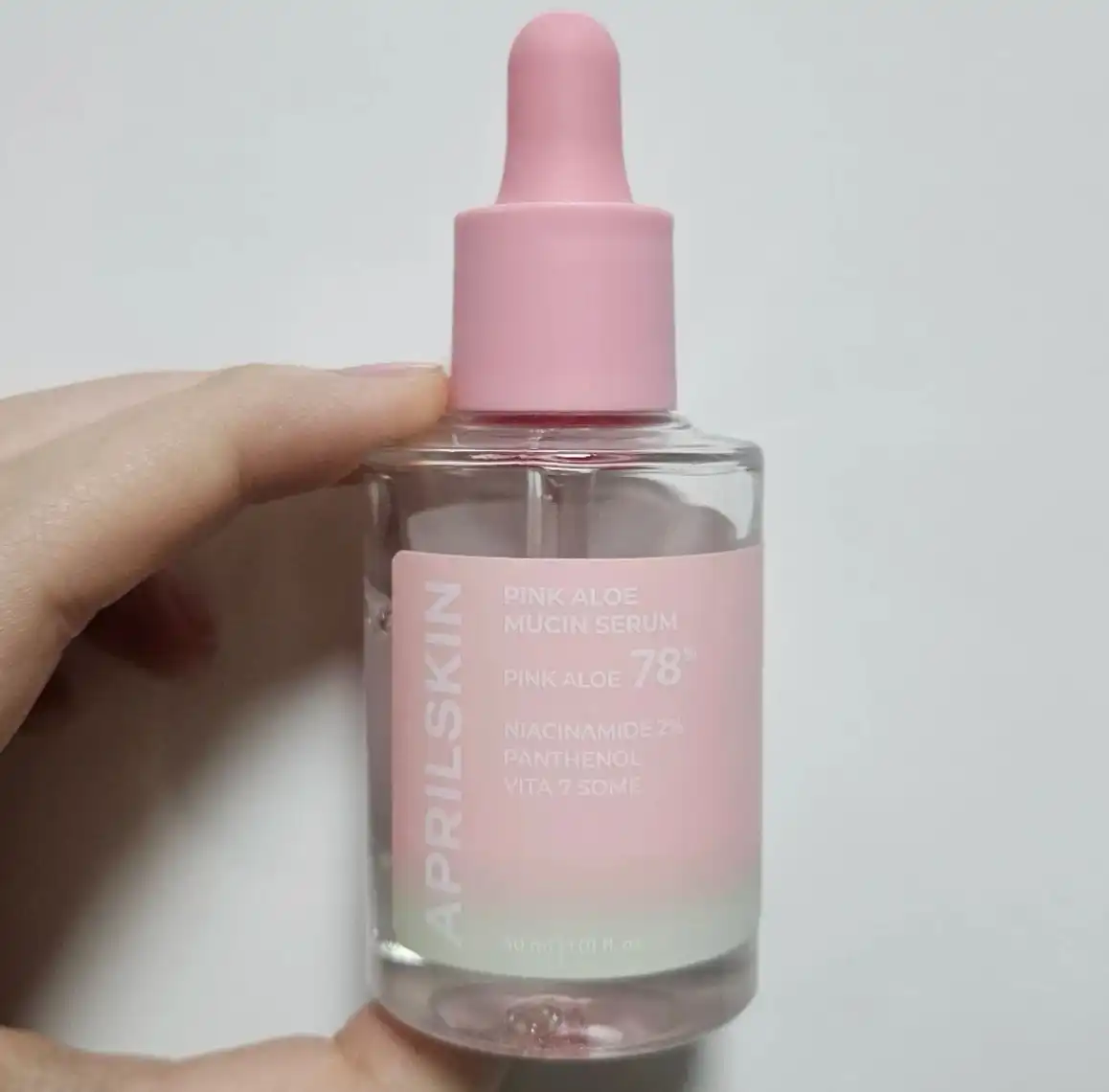 언니의파우치 리뷰 이미지 - [핑크알로에 뮤신세럼]