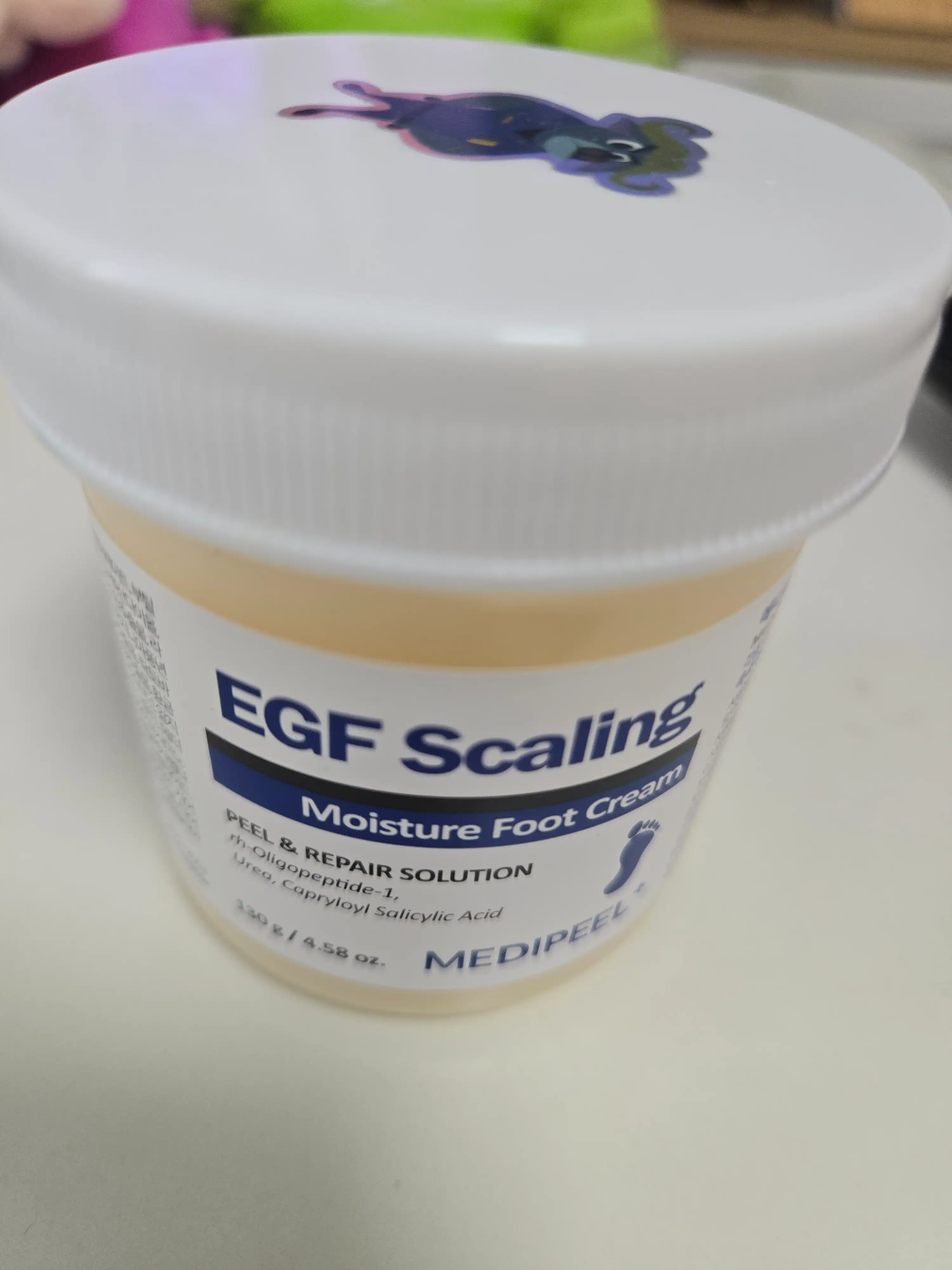 언니의파우치 리뷰 이미지 2 - [EGF 스케일링 모이스처 풋 크림]