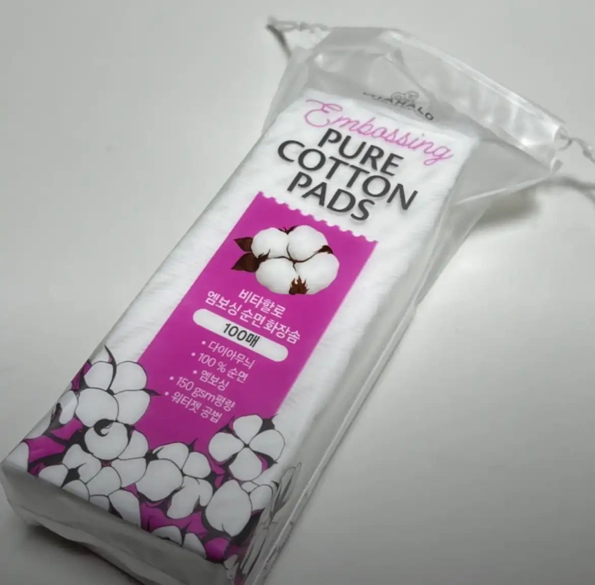 언니의파우치 리뷰 이미지 - [엠보싱 순면 화장솜]