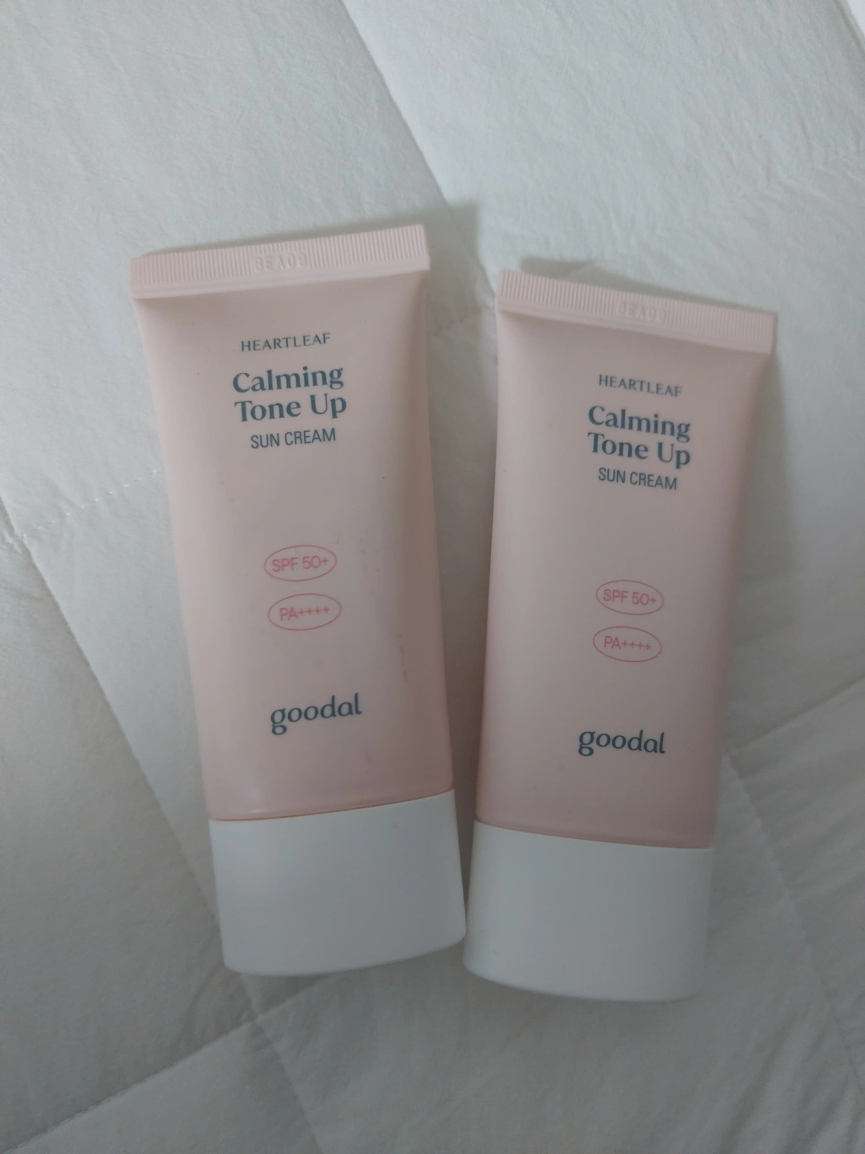 언니의파우치 리뷰 이미지 - [맑은 어성초 진정 수분 톤업 선크림]