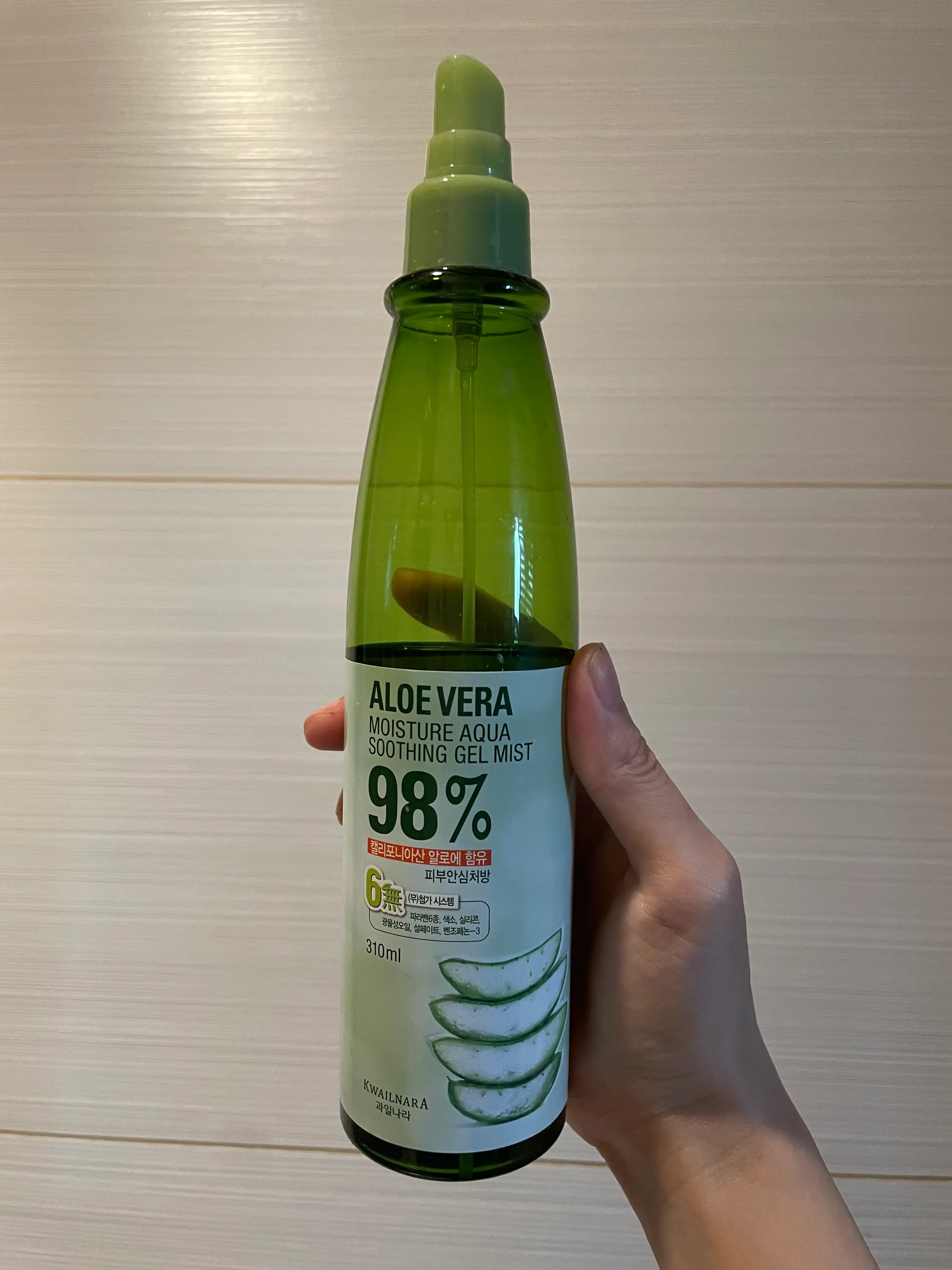 선택된 언니의파우치 리뷰 이미지 - [알로에베라 모이스처 아쿠아 수딩 젤 미스트]