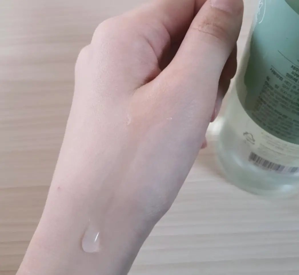 선택된 언니의파우치 리뷰 이미지 - [큐어 알로에 워터 젤리 토너]