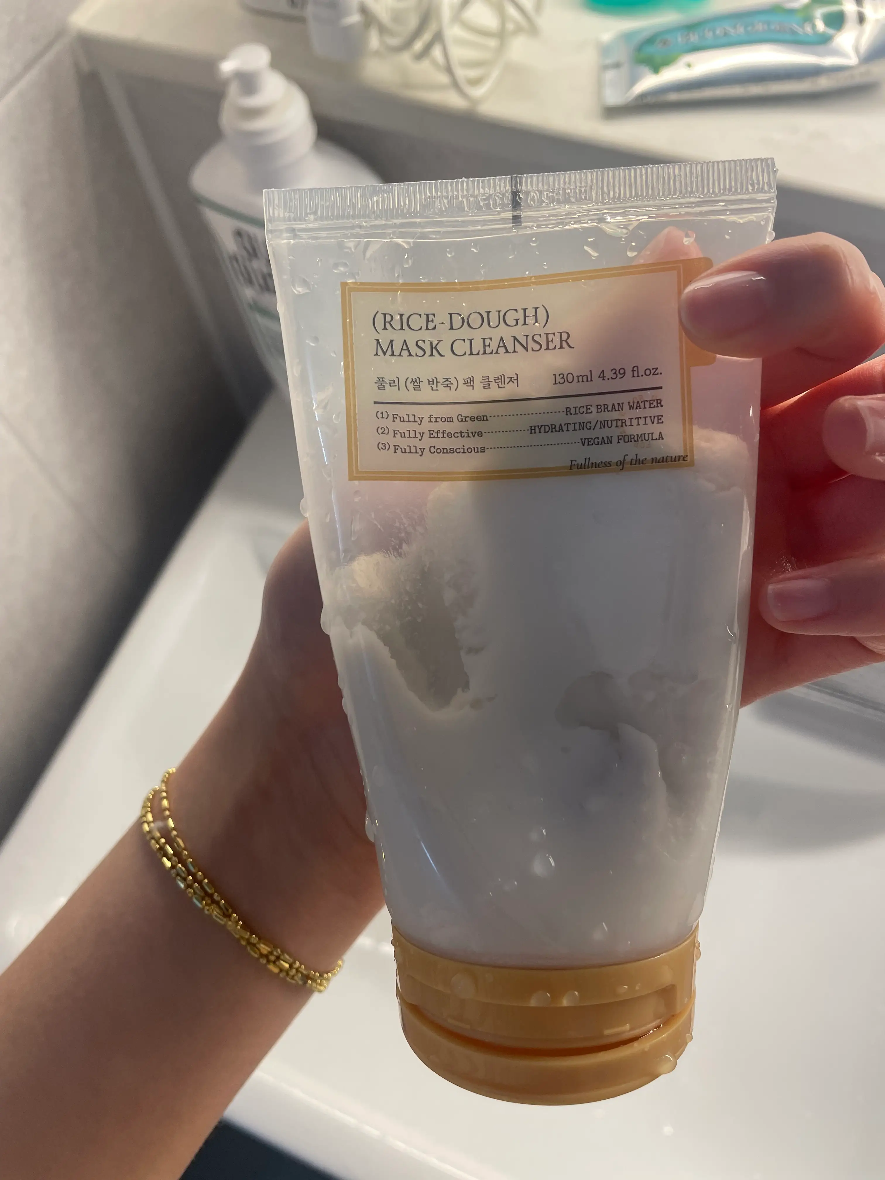 선택된 언니의파우치 리뷰 이미지 - [쌀 반죽 팩 클렌저]