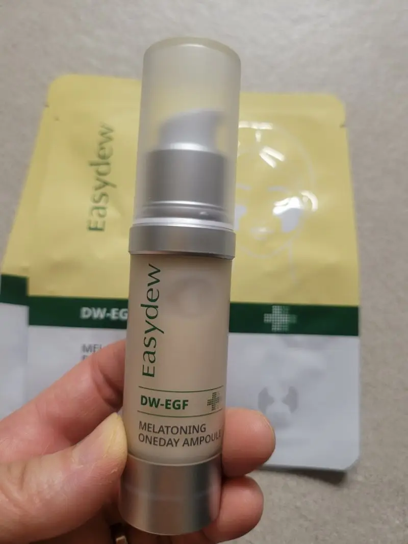 선택된 언니의파우치 리뷰 이미지 - [DW EGF 멜라토닝 원데이 앰플]