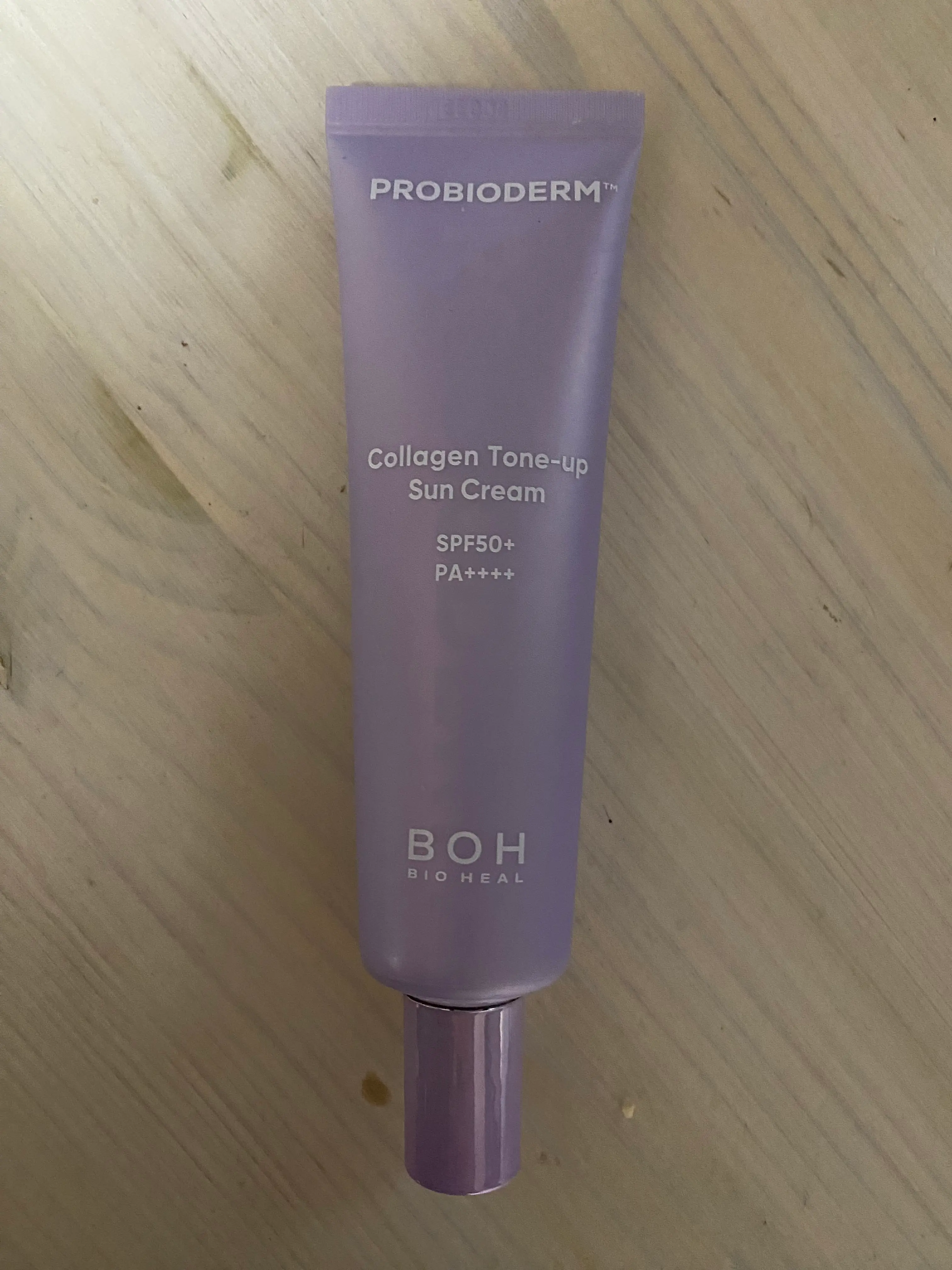 선택된 언니의파우치 리뷰 이미지 - [프로바이오덤 콜라겐 톤업 선크림]