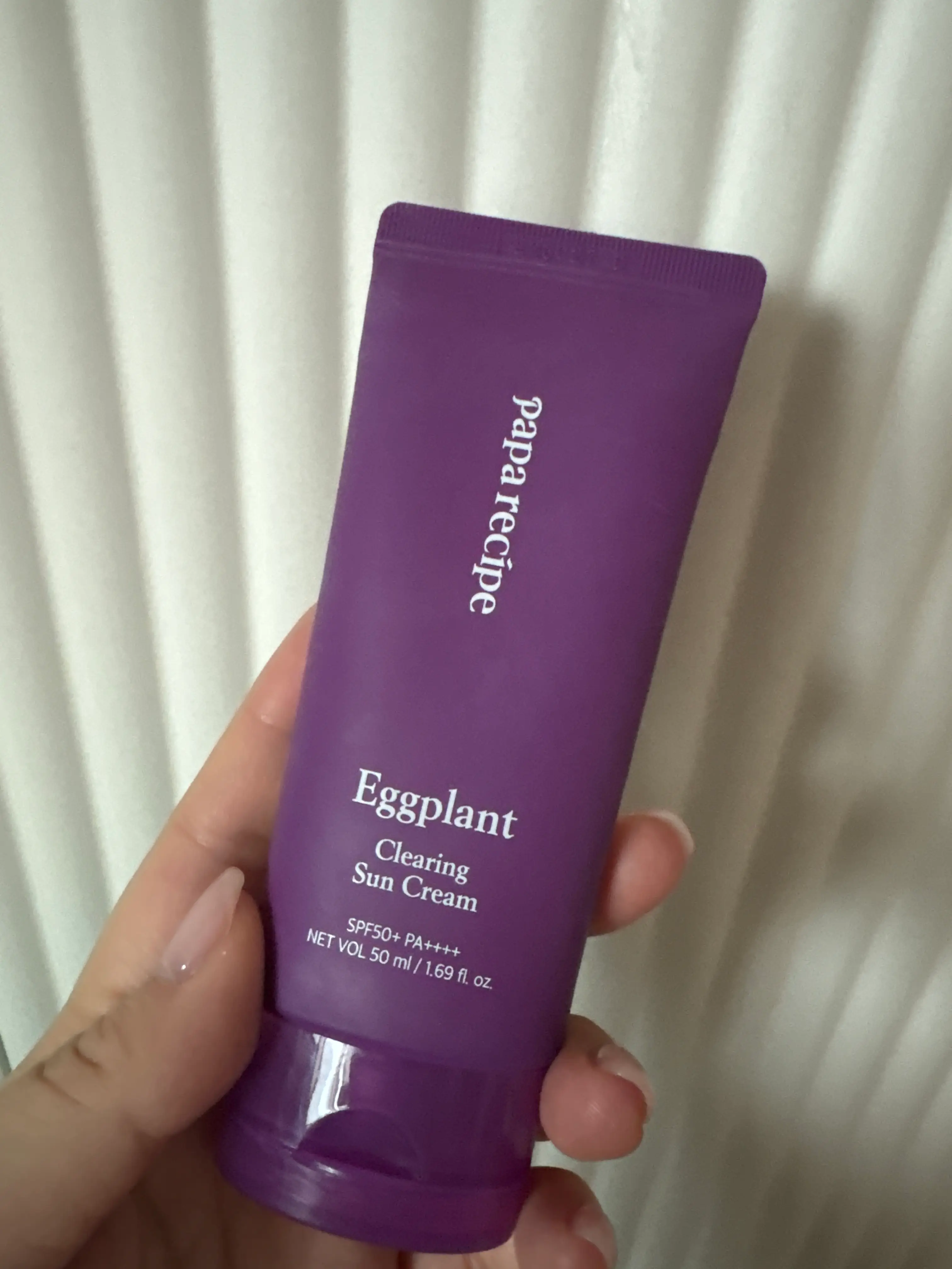 선택된 언니의파우치 리뷰 이미지 - [가지 클리어링 선크림]