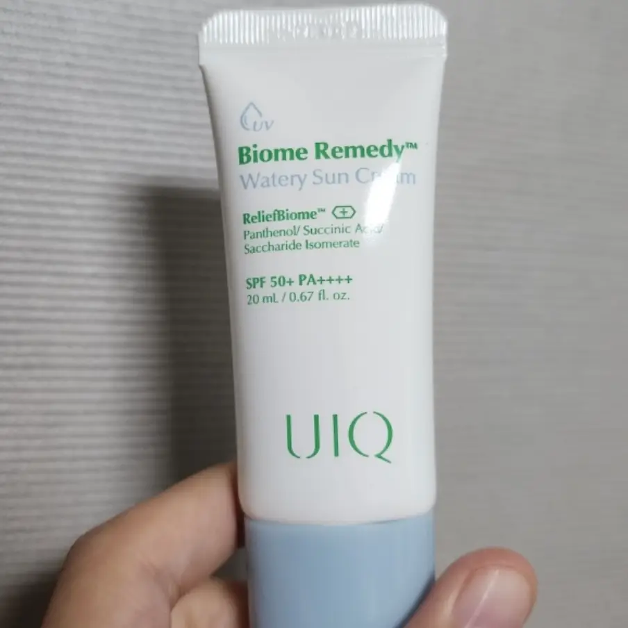 선택된 언니의파우치 리뷰 이미지 - [바이옴 레미디 수분 선크림]