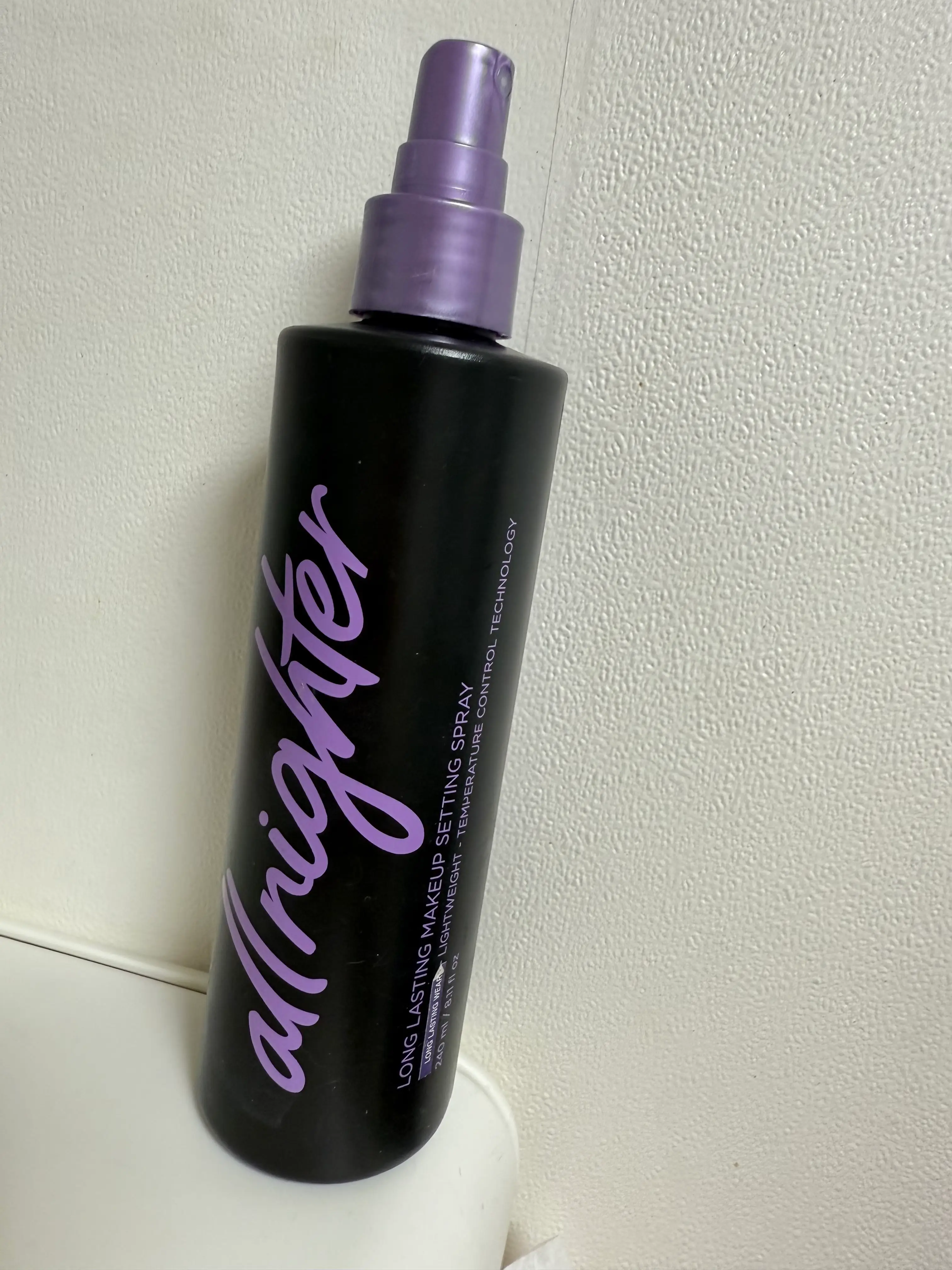 선택된 언니의파우치 리뷰 이미지 - [올나이터 메이크업 세팅 스프레이]