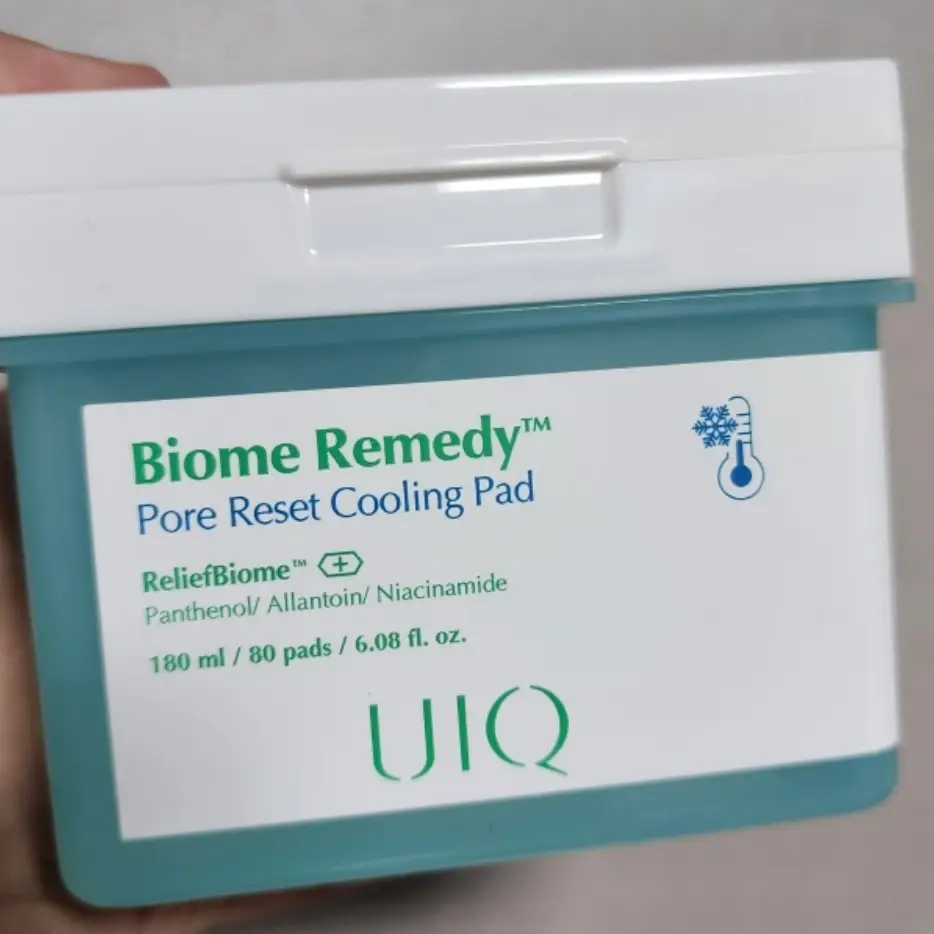 선택된 언니의파우치 리뷰 이미지 - [바이옴 레미디 포어 리셋 쿨링 패드]