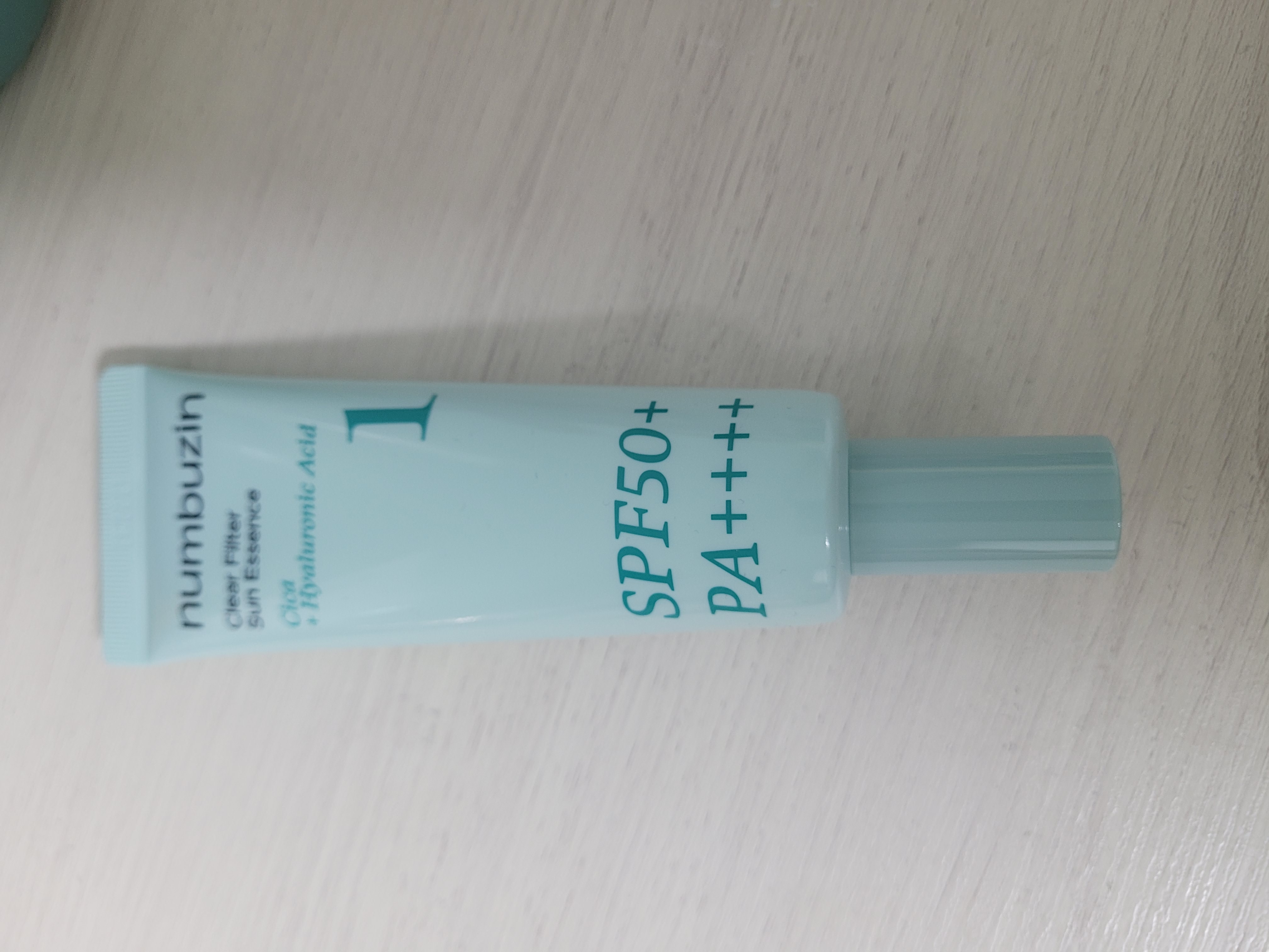 선택된 언니의파우치 리뷰 이미지 - [1번 청초 진정맑은 물막선크림]