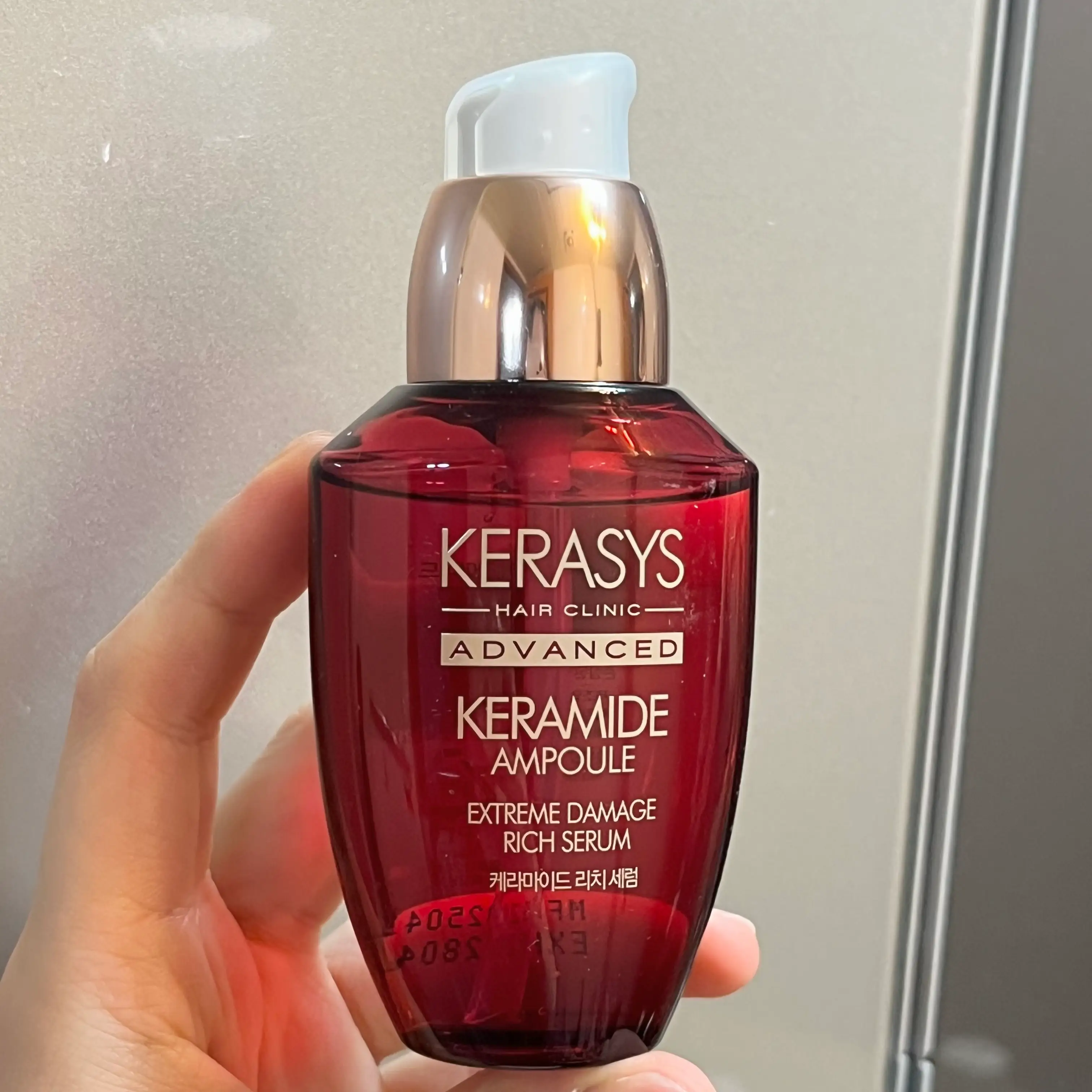 선택된 언니의파우치 리뷰 이미지 - [케라마이드 극손상 리치 세럼]