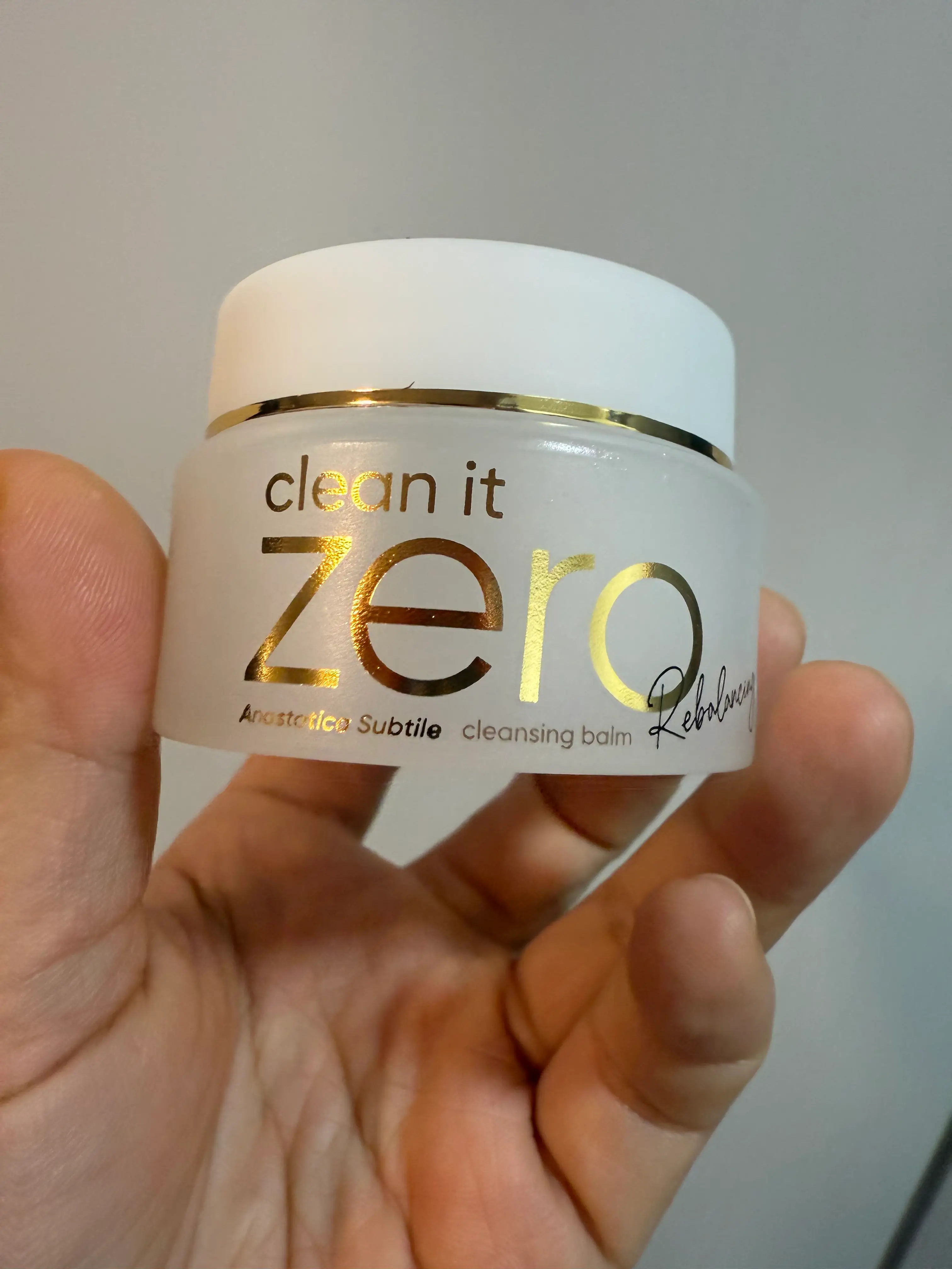 선택된 언니의파우치 리뷰 이미지 - [클린잇제로 아나스타티카 쉽틸르 클렌징밤 리밸런싱]