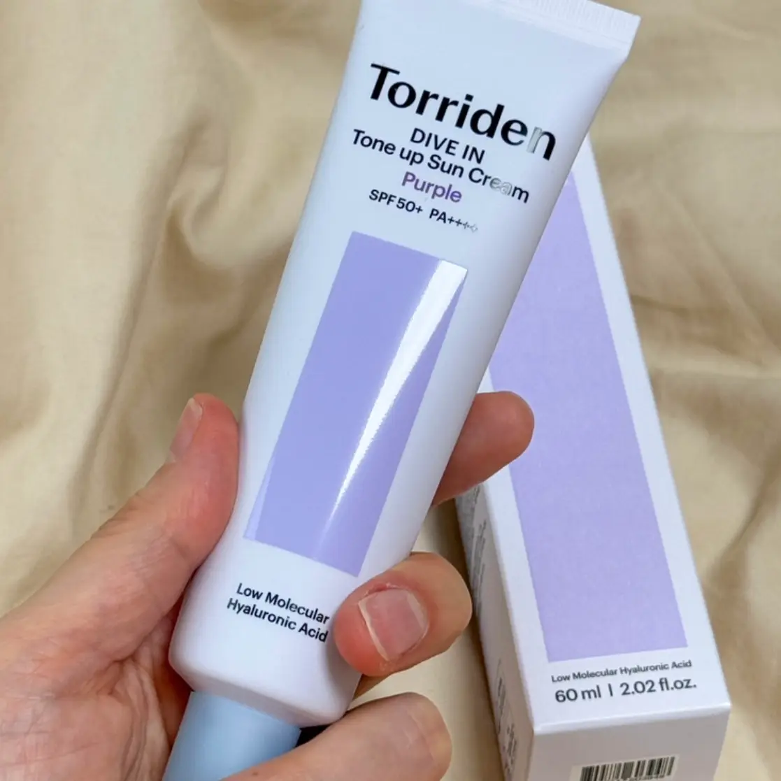 선택된 언니의파우치 리뷰 이미지 - [다이브인 퍼플 톤 업 선크림]