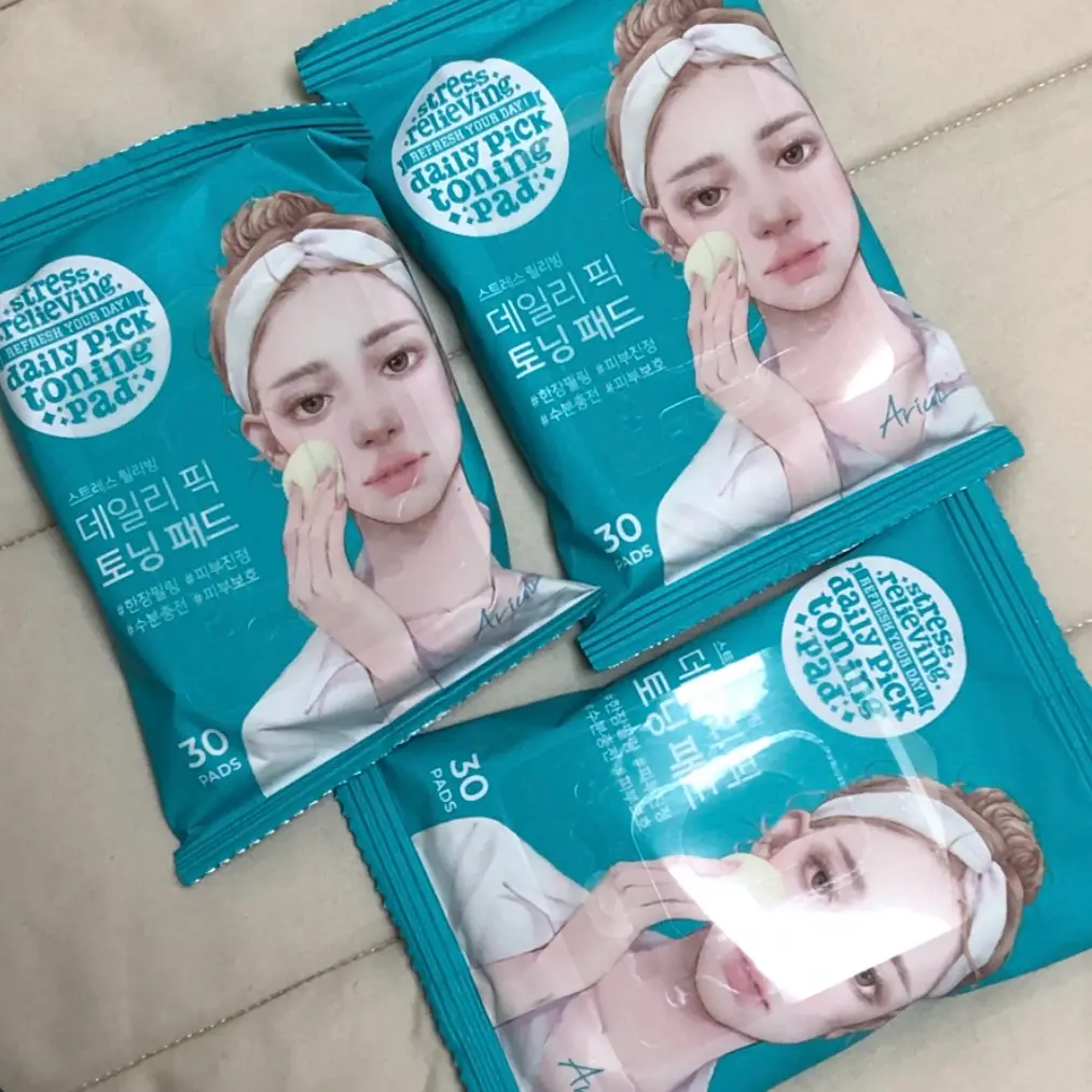 선택된 언니의파우치 리뷰 이미지 - [스트레스 릴리빙 데일리 픽 토닝 패드]