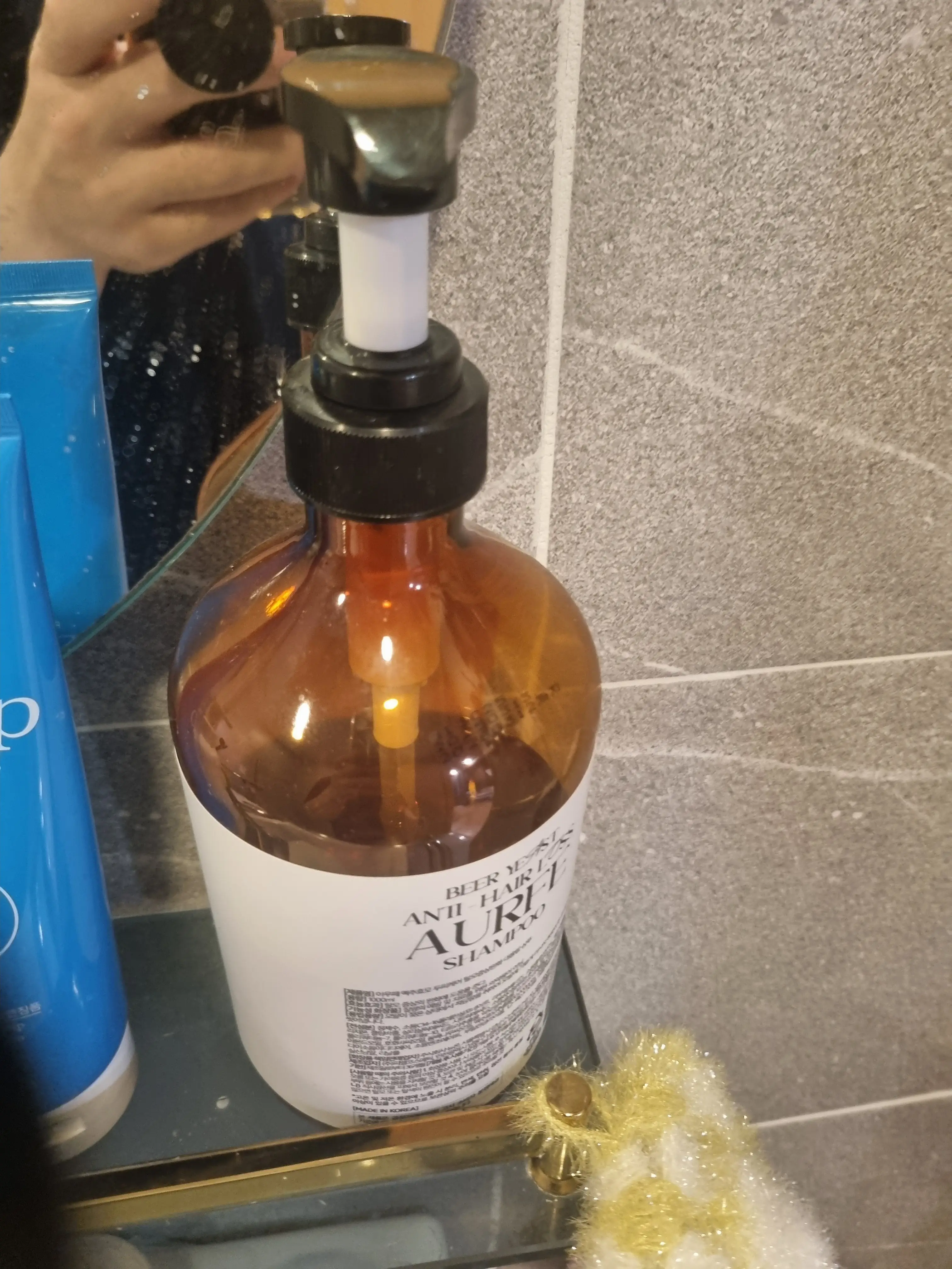 선택된 언니의파우치 리뷰 이미지 - [맥주효모 탈모 증상 완화 샴푸]