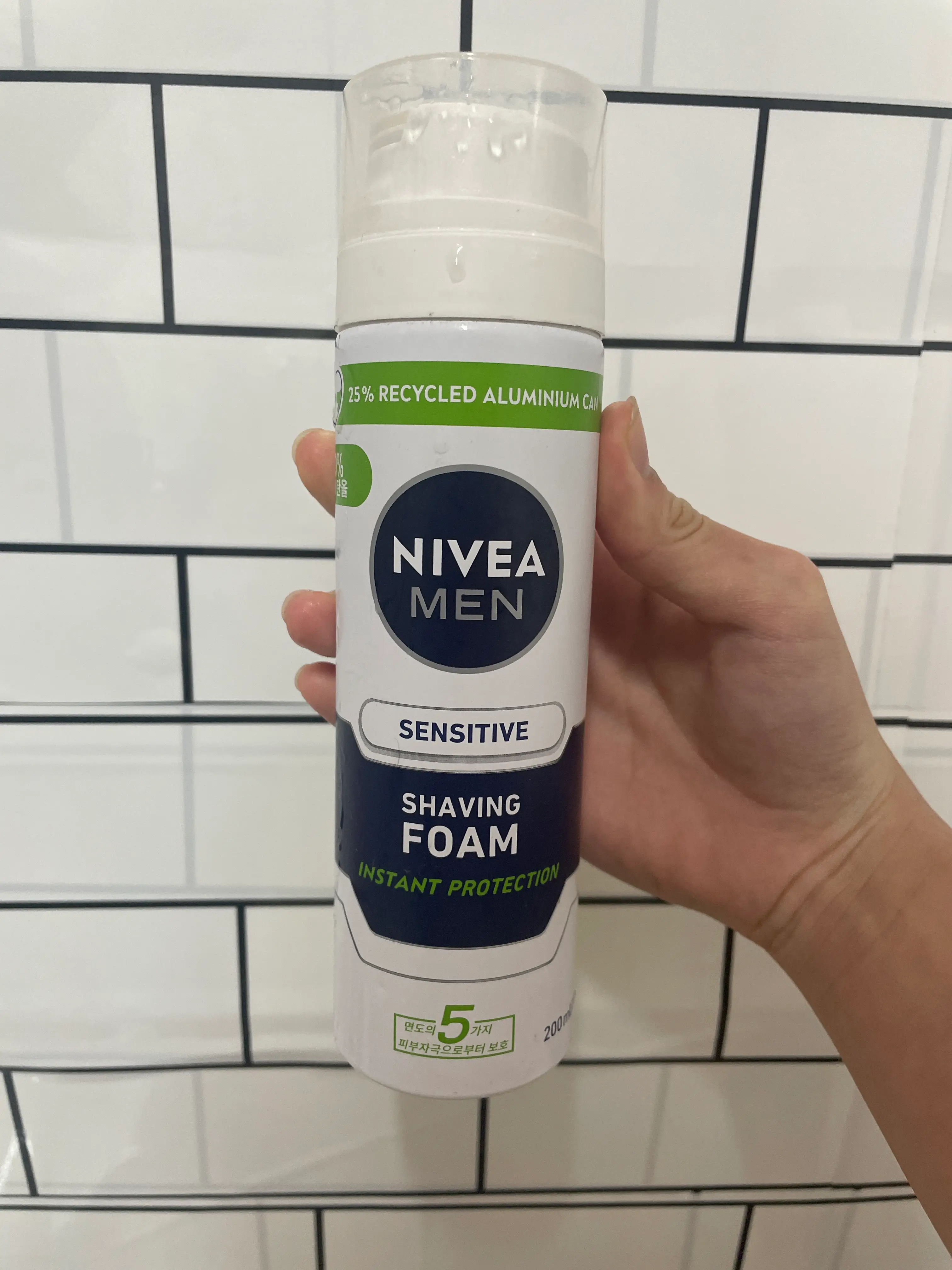 선택된 언니의파우치 리뷰 이미지 - [맨 센서티브 리커버리 쉐이빙 폼]