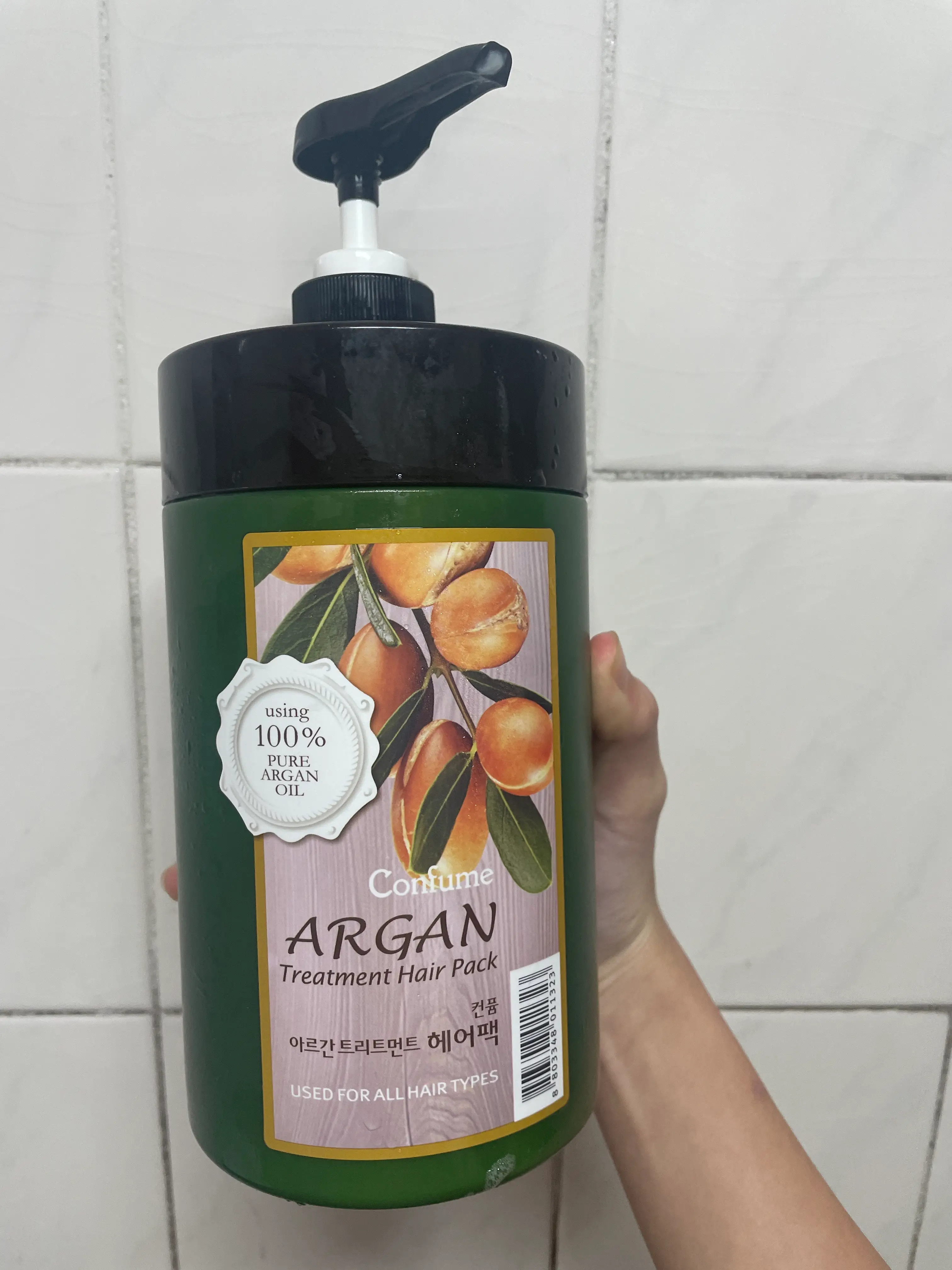 선택된 언니의파우치 리뷰 이미지 - [아르간 트리트먼트 헤어팩]