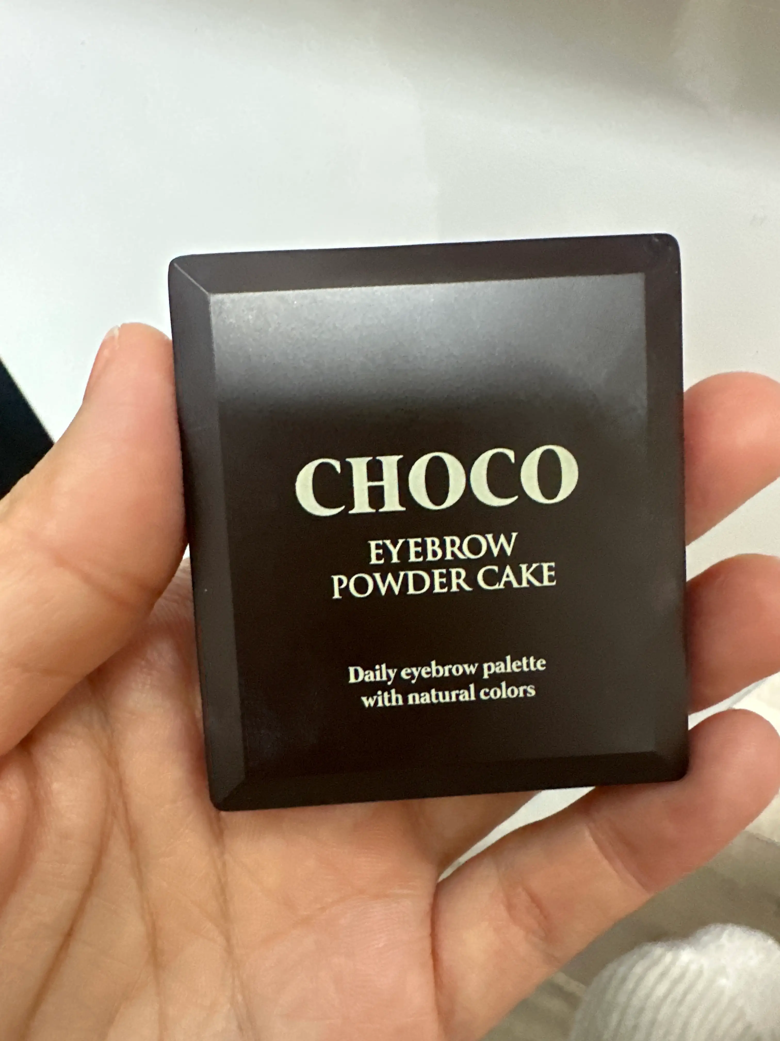 선택된 언니의파우치 리뷰 이미지 - [초코 아이브로우 파우더케익]