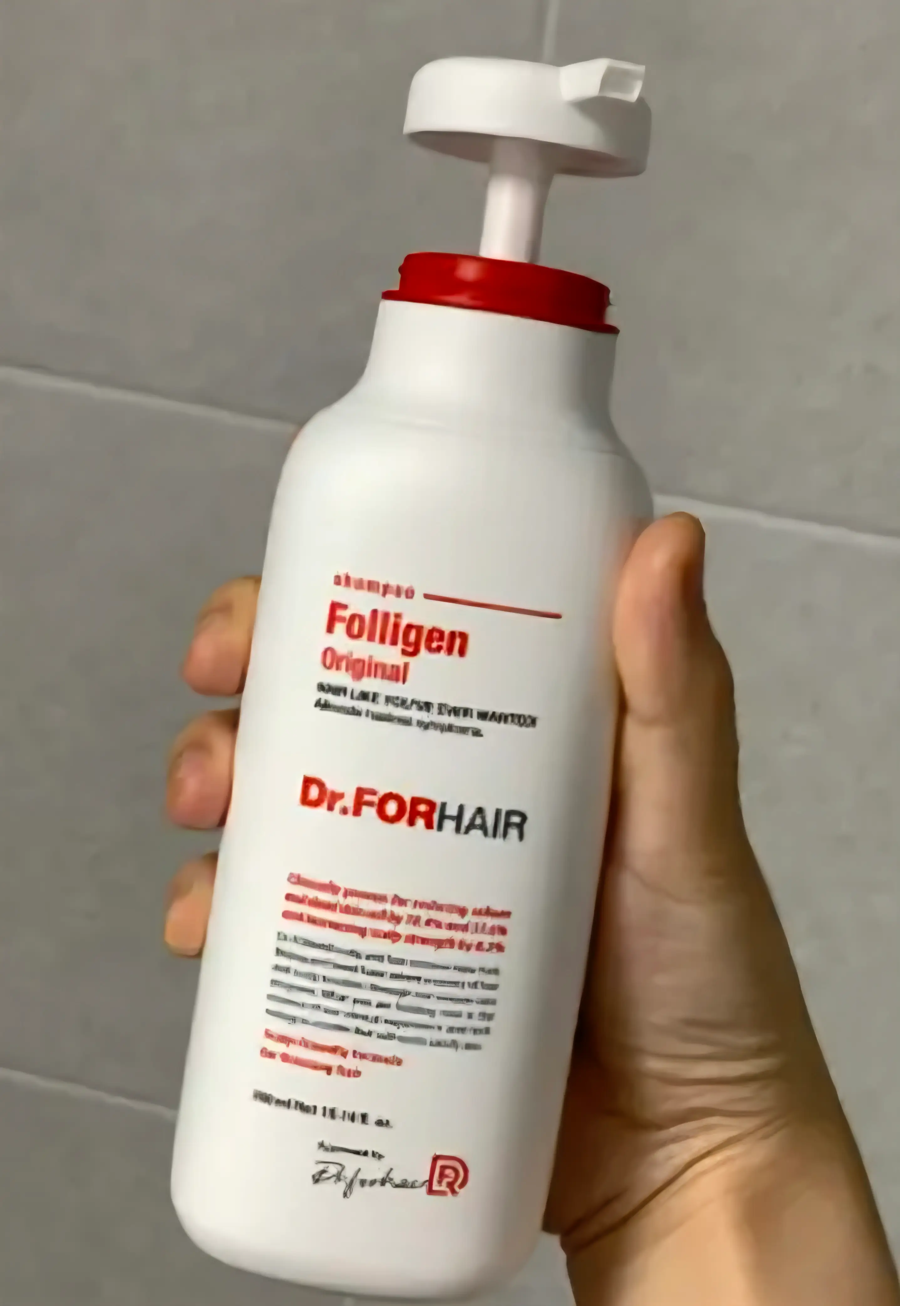 선택된 언니의파우치 리뷰 이미지 - [폴리젠 샴푸]