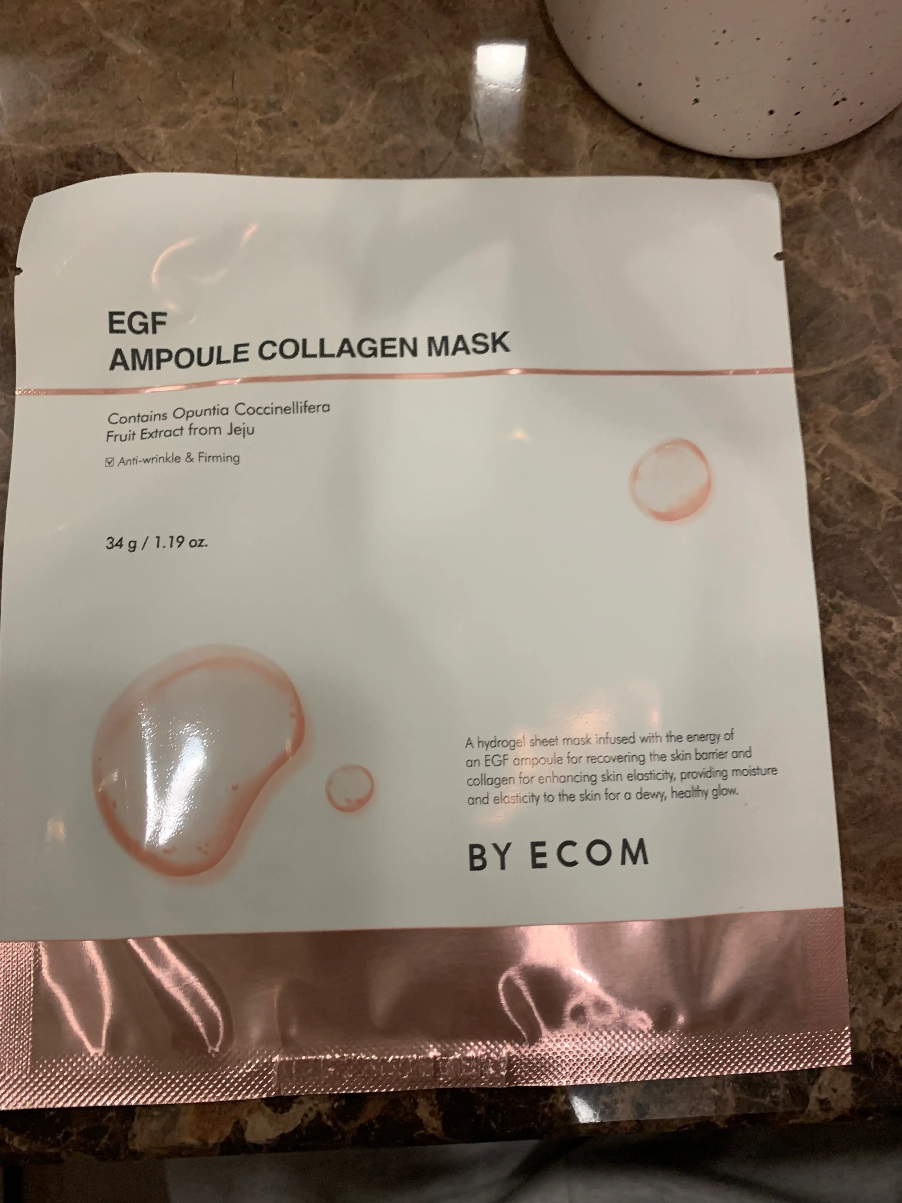 선택된 언니의파우치 리뷰 이미지 - [EGF 앰플 콜라겐 마스크]