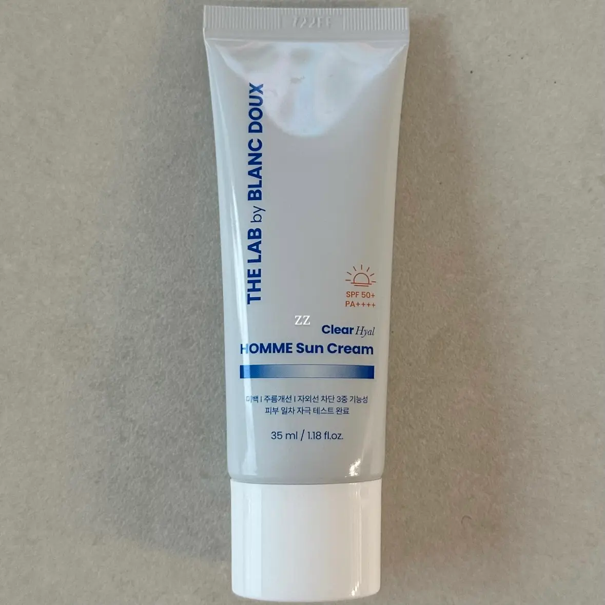 선택된 언니의파우치 리뷰 이미지 - [클리어 히알 옴므 선크림]